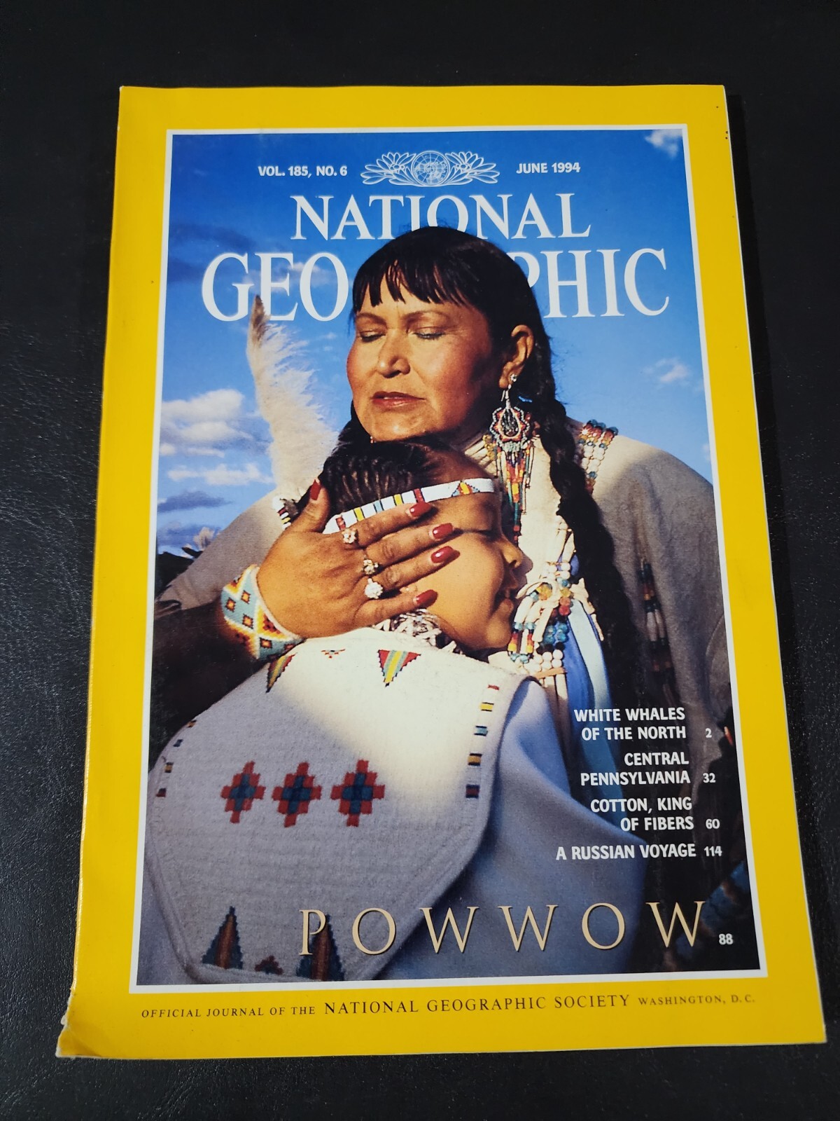 National Geographic – June 1994 – Vol. 185 No. 6 Magazine – Powwow