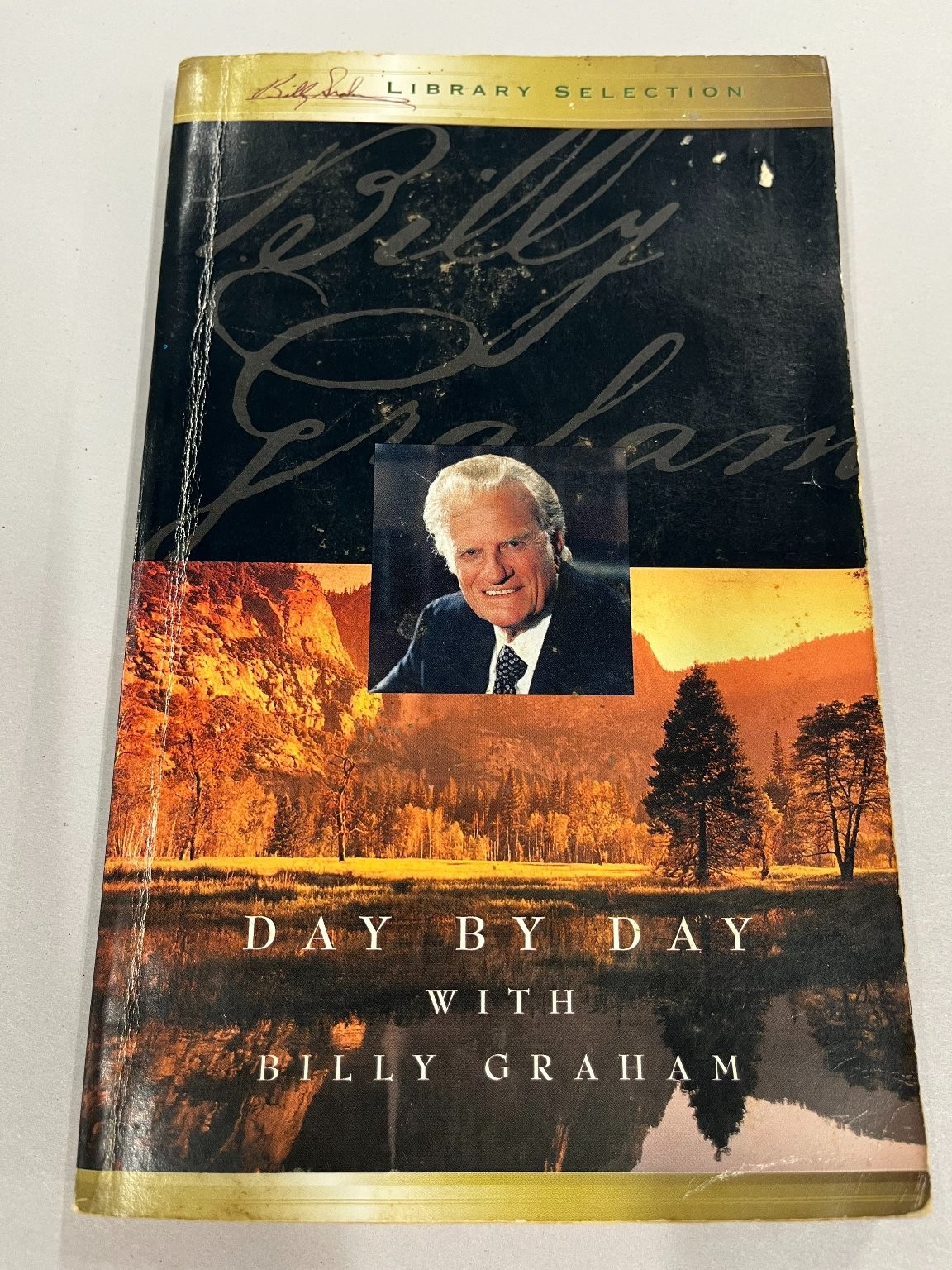 Day by Day with Billy Graham 1980 Devotional Christian Inspiration Book