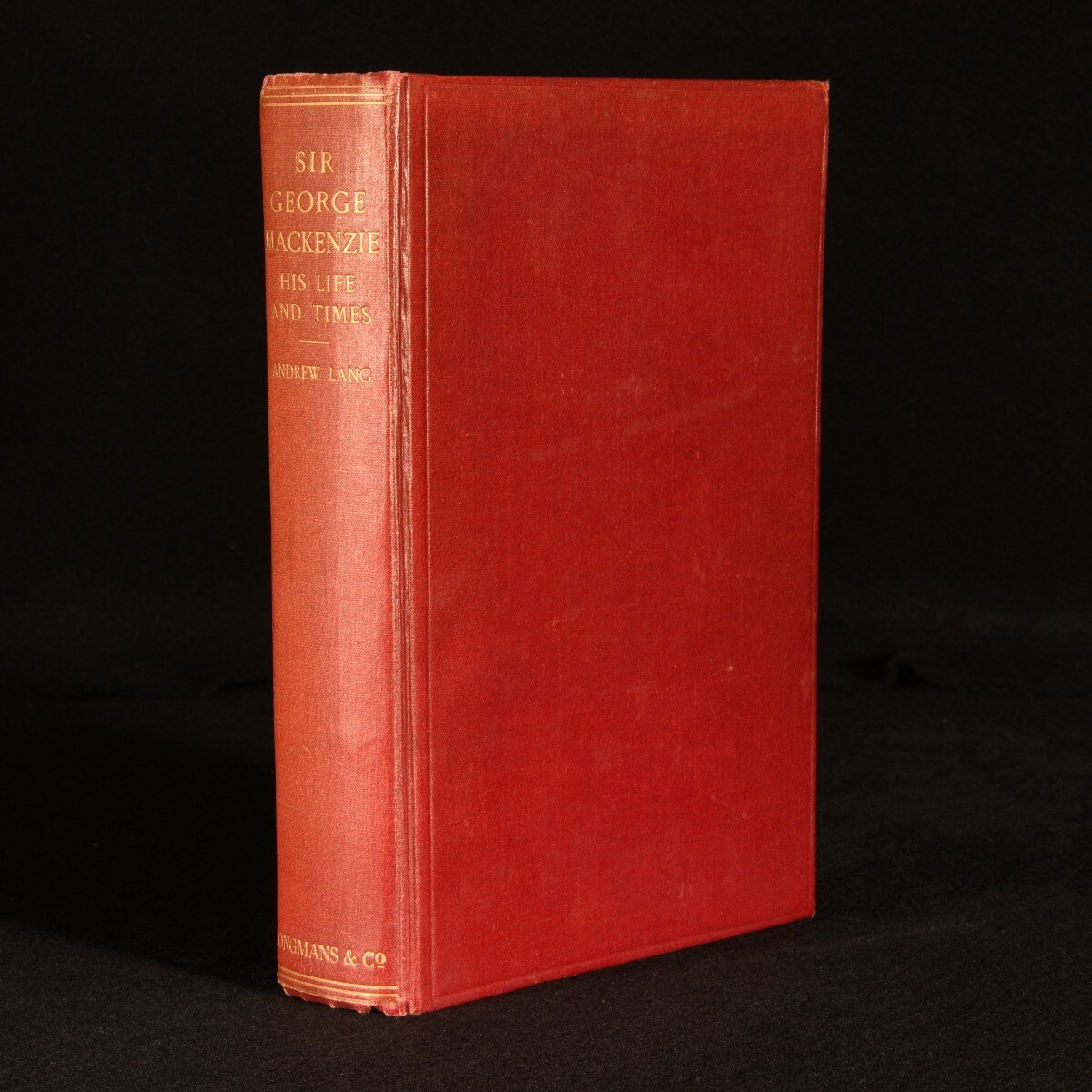 1909 Sir George Mackenzie Andrew Lang First Edition Uncommon