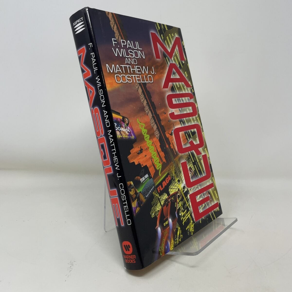 Masque by F. Paul Wilson HC First Edition Like New 1998 Signed