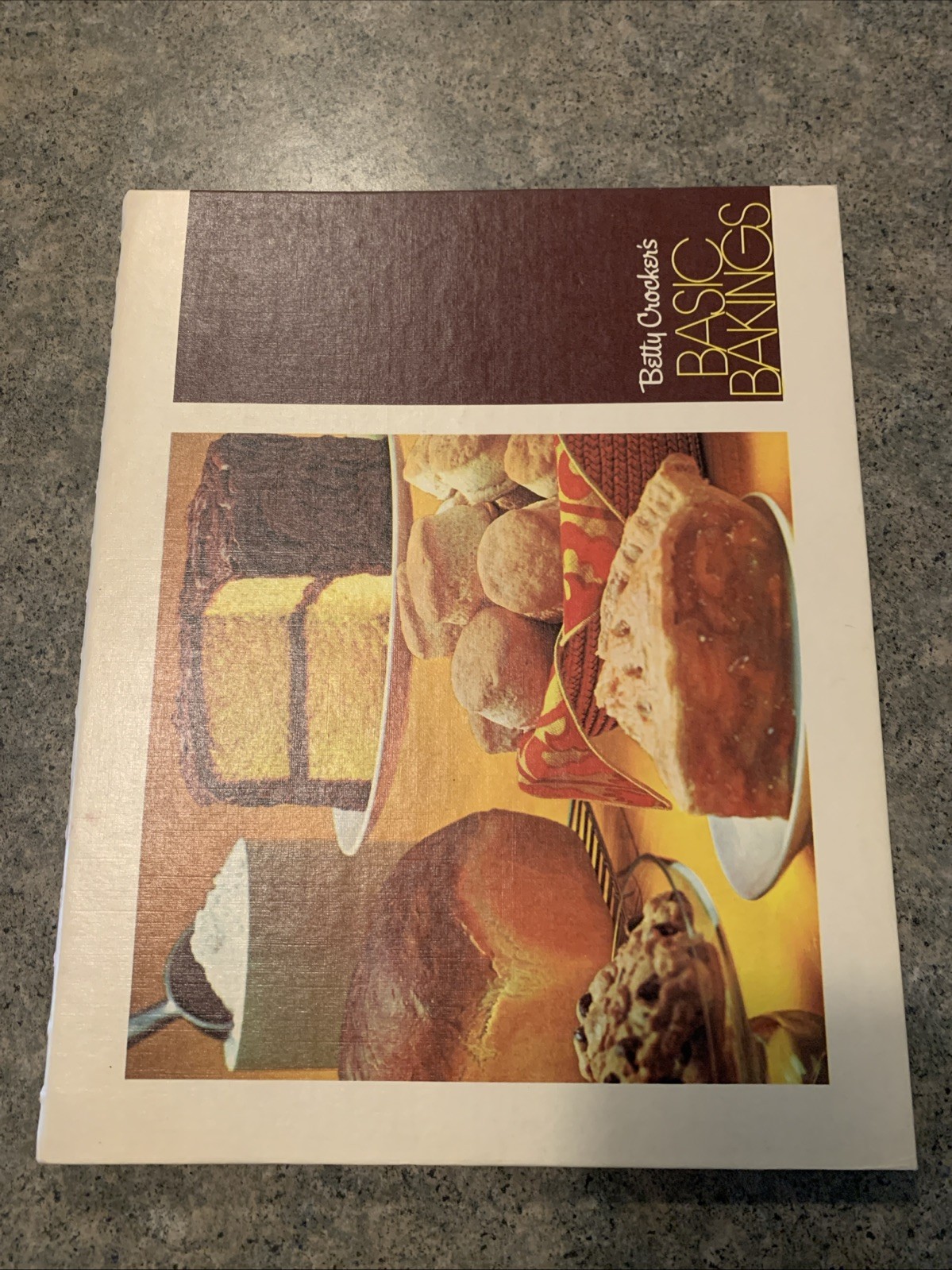 Vintage 1971 Betty Crocker’s *Basic Bakings* Cookbook 1st Printing Spiral Bound