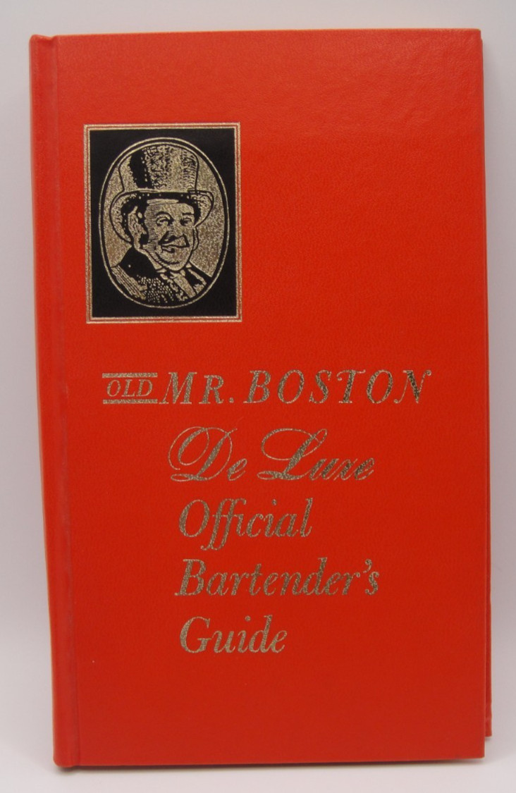 Vintage Old Mr. Boston De Luxe Official Bartender’s Guide Hardcover 1971
