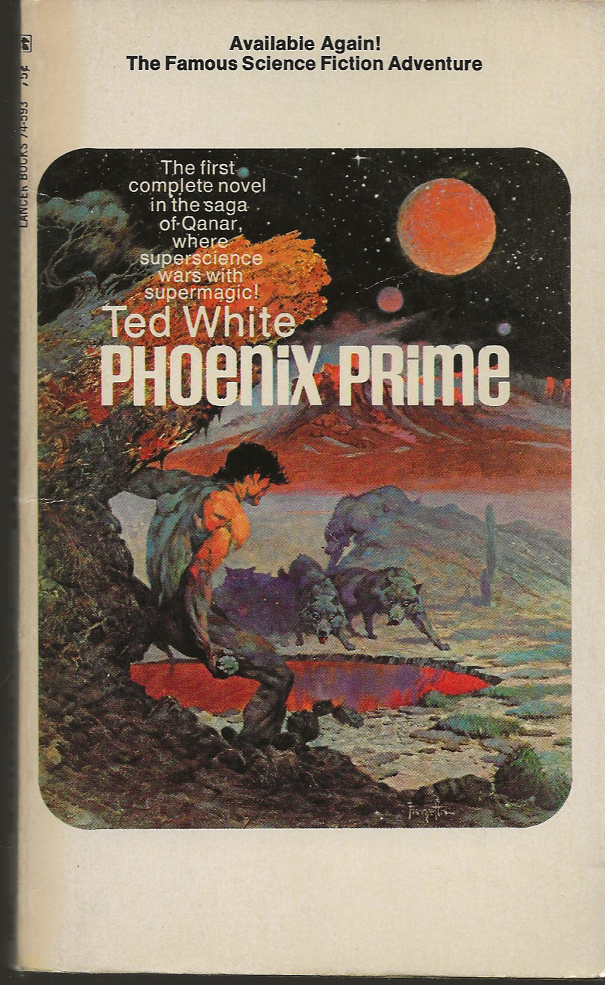 Phoenix Prime Ted White 1969 Vintage Paperback Lancer Books Good