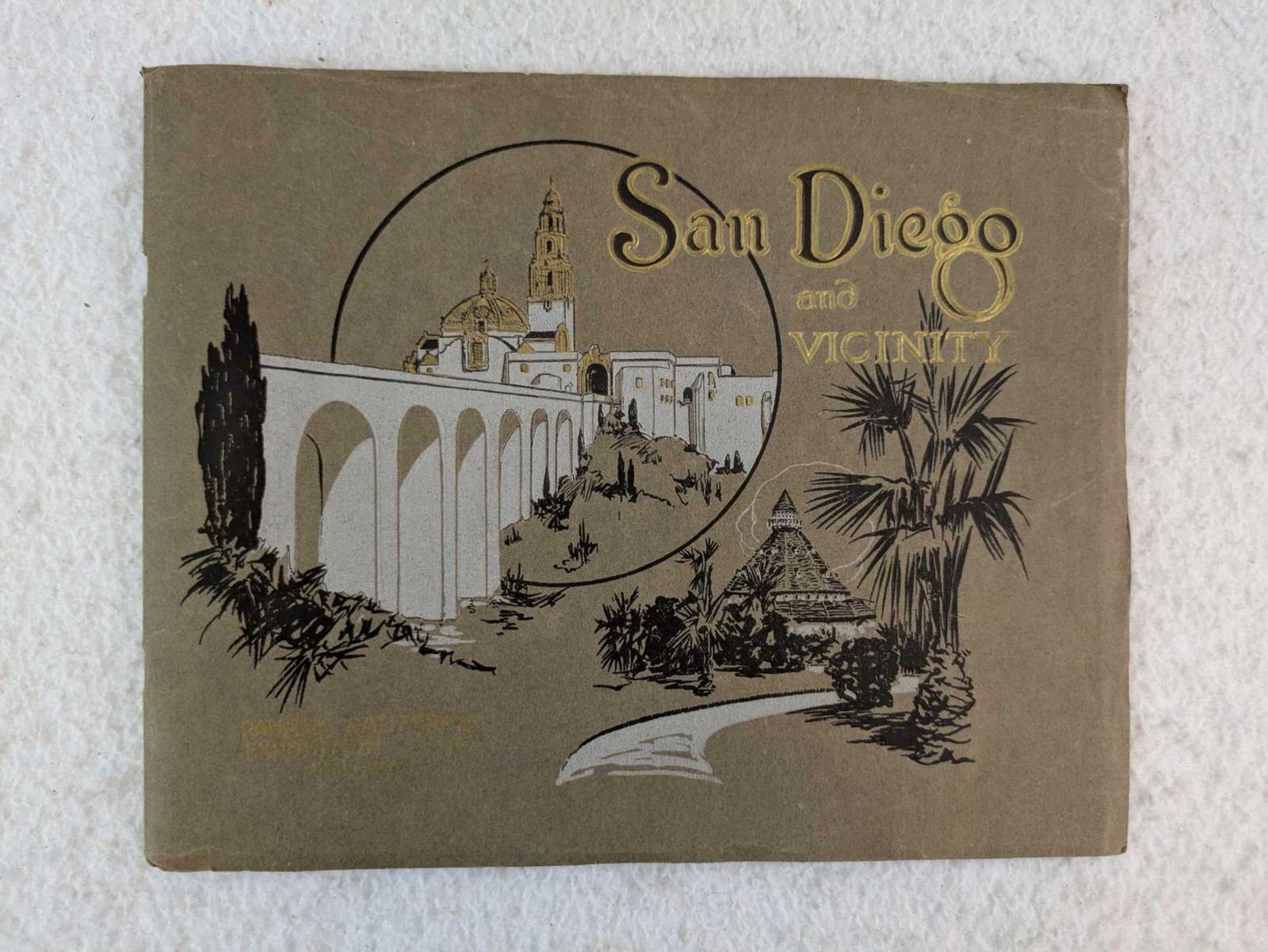 SAN DIEGO AND VICINITY Panama California Exposition 1915 C. T. Co., Chicago
