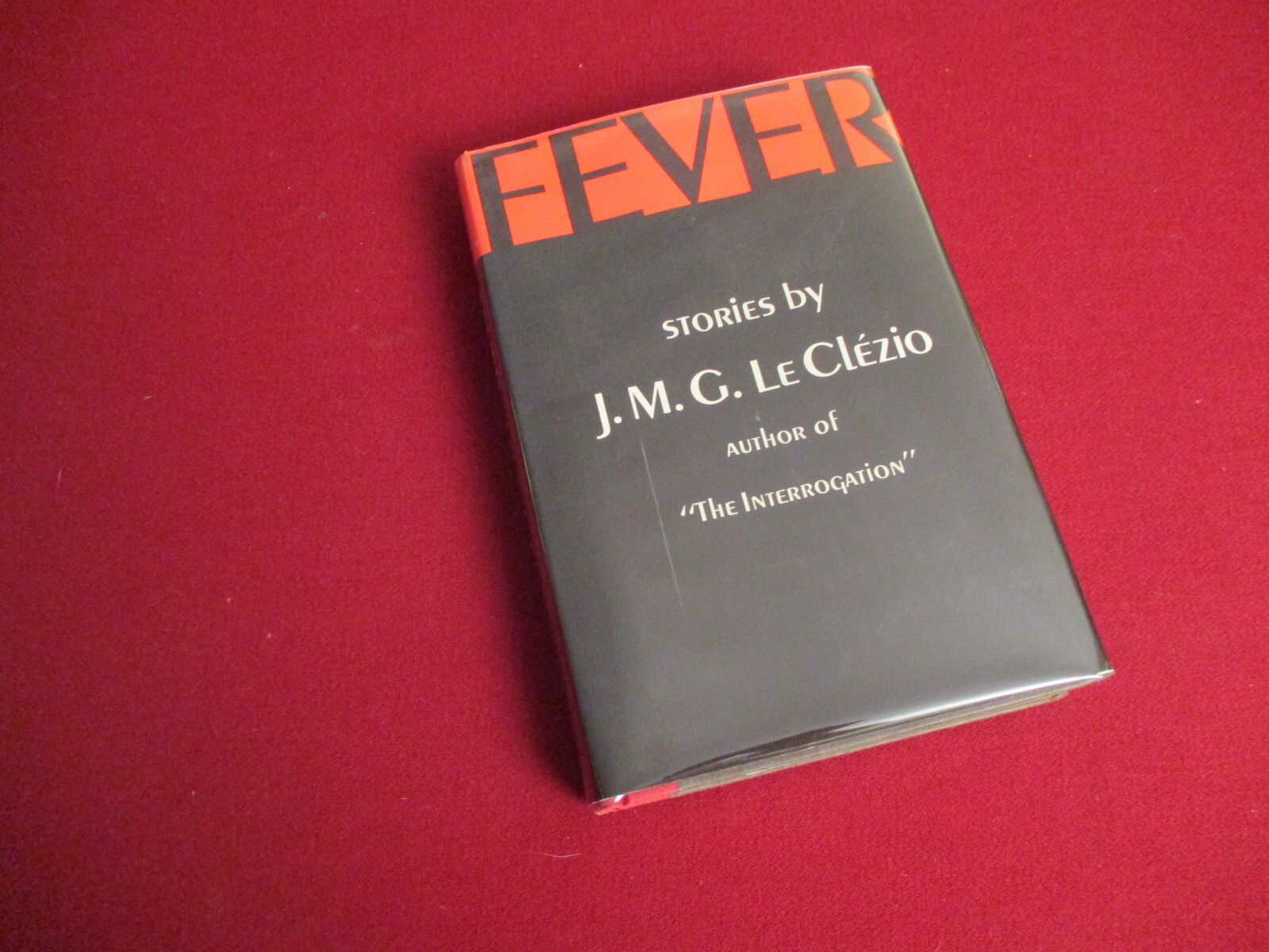 Fever, Stories by J.M.G. Le Clezio (1966) First American Edition Hardcover Book