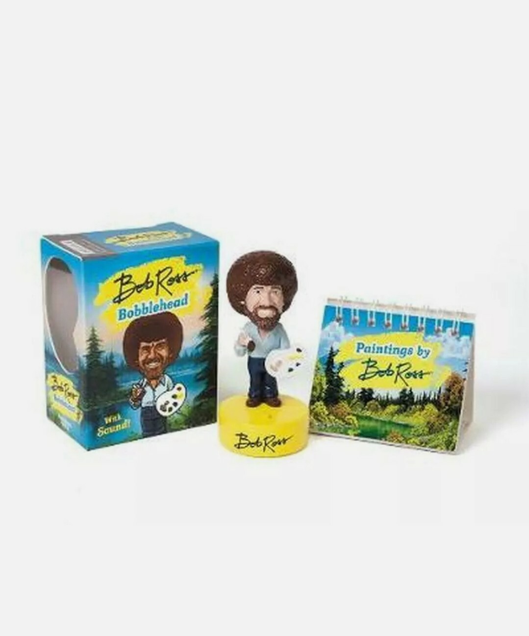 ?Bob Ross Bobblehead: With Sound! Bob Ross Book & Merchandise Book MINIATURE