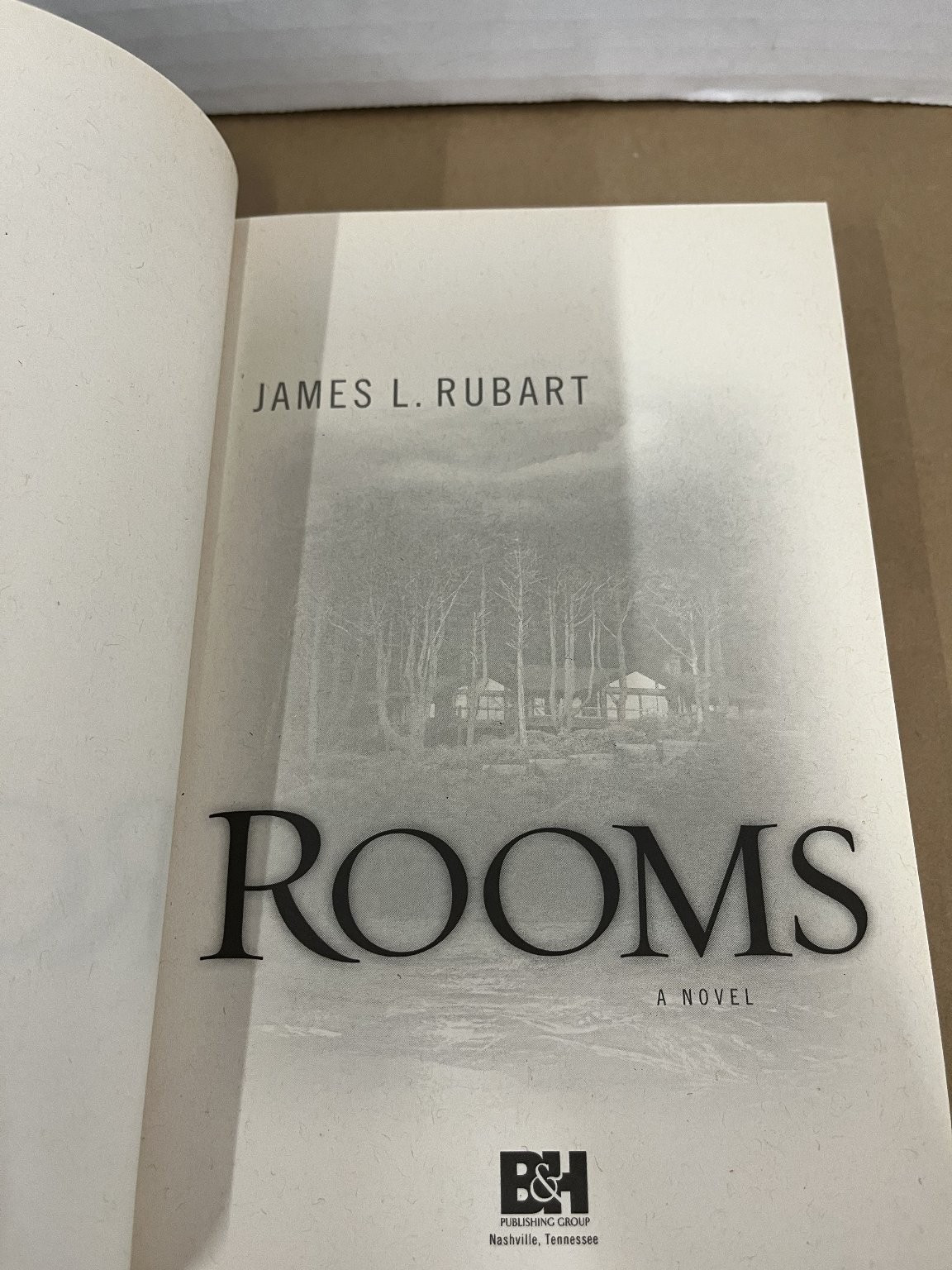 ROOMS James L. Rubart Novel Christian Fiction Spiritual Mystery