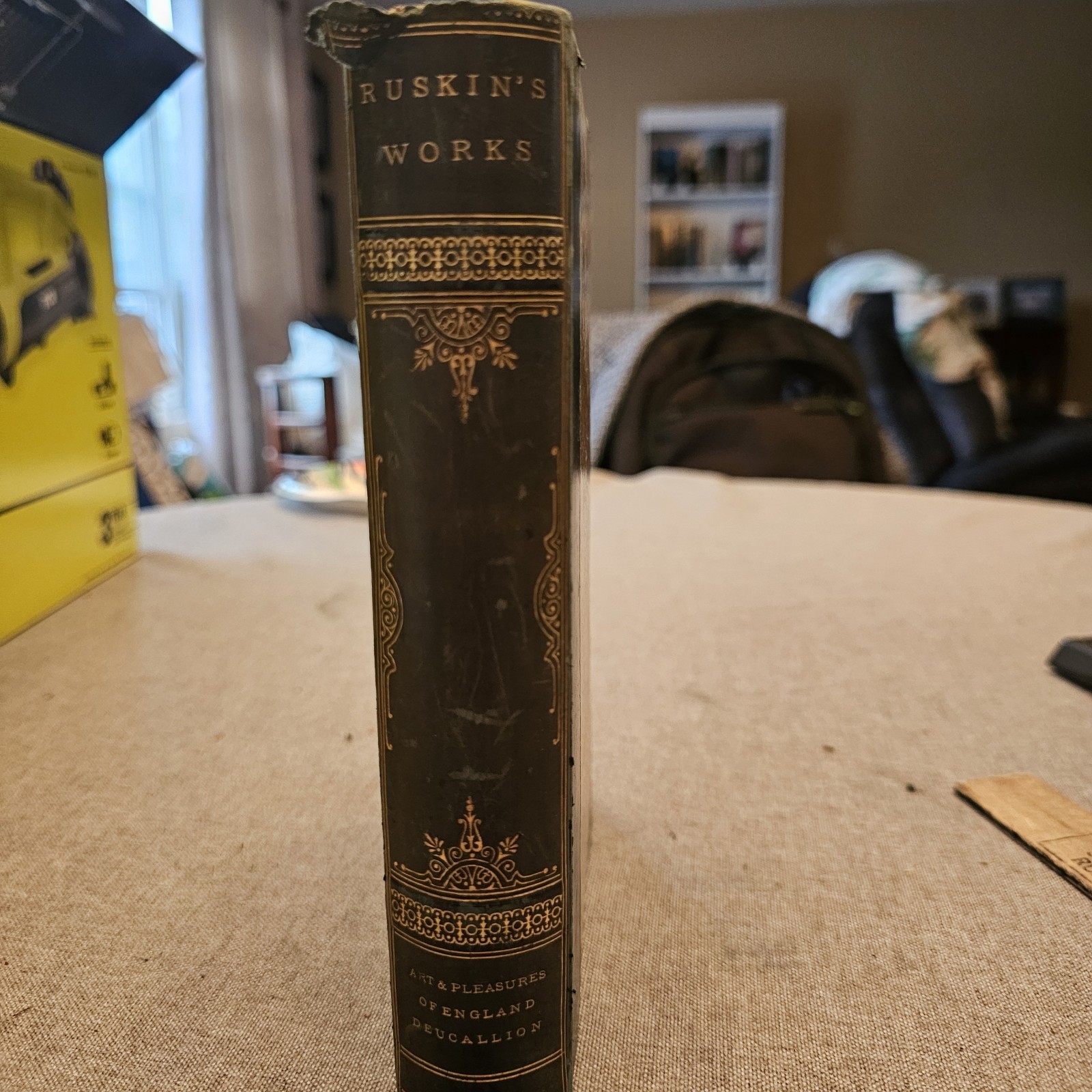 The Art of England, Lectures Given In Oxford, John Ruskin, 1886, John Wiley, HC
