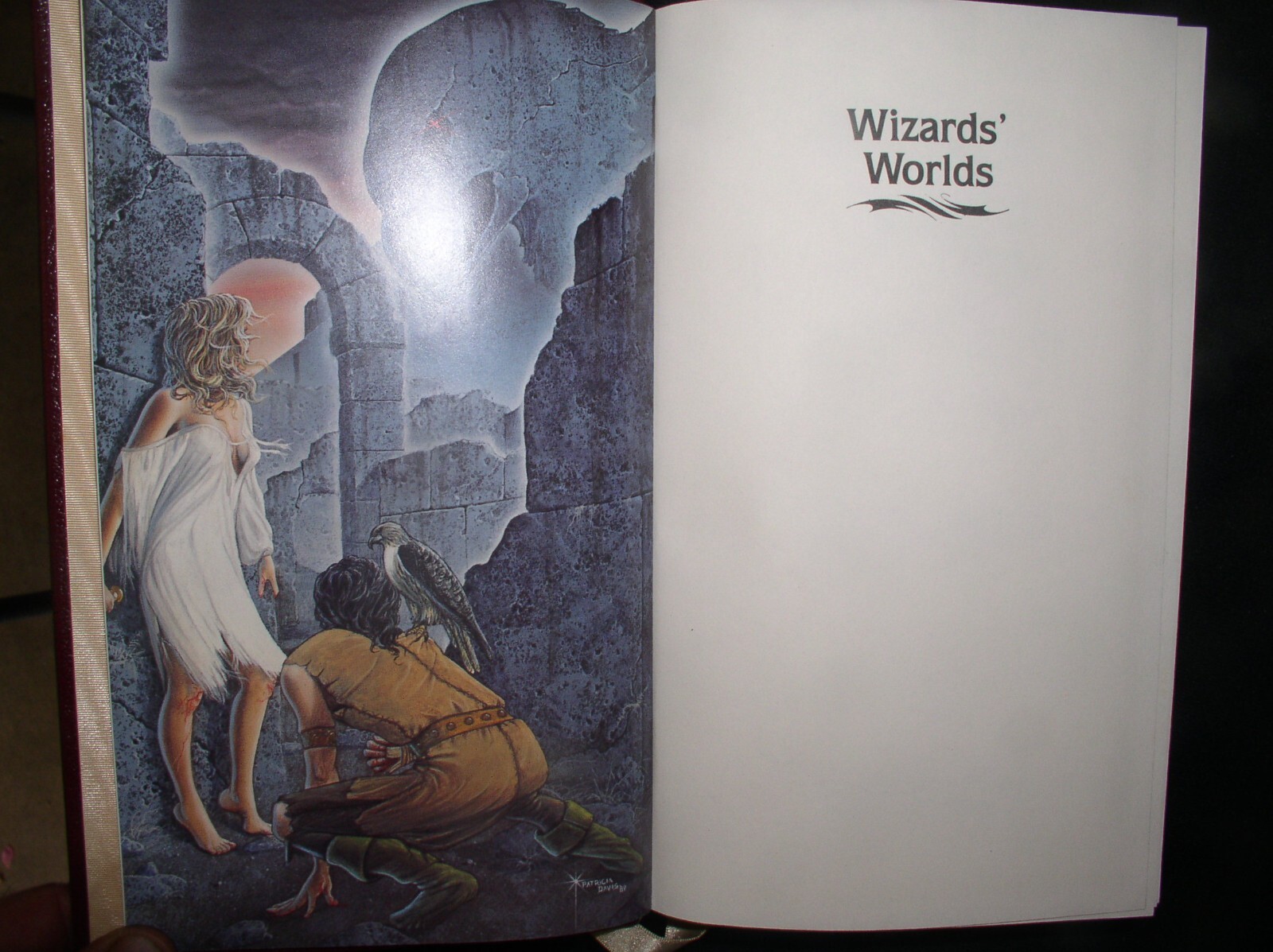 Andre Norton: Wizard’s World; Signed First Edition, Easton Full Leather, 1989