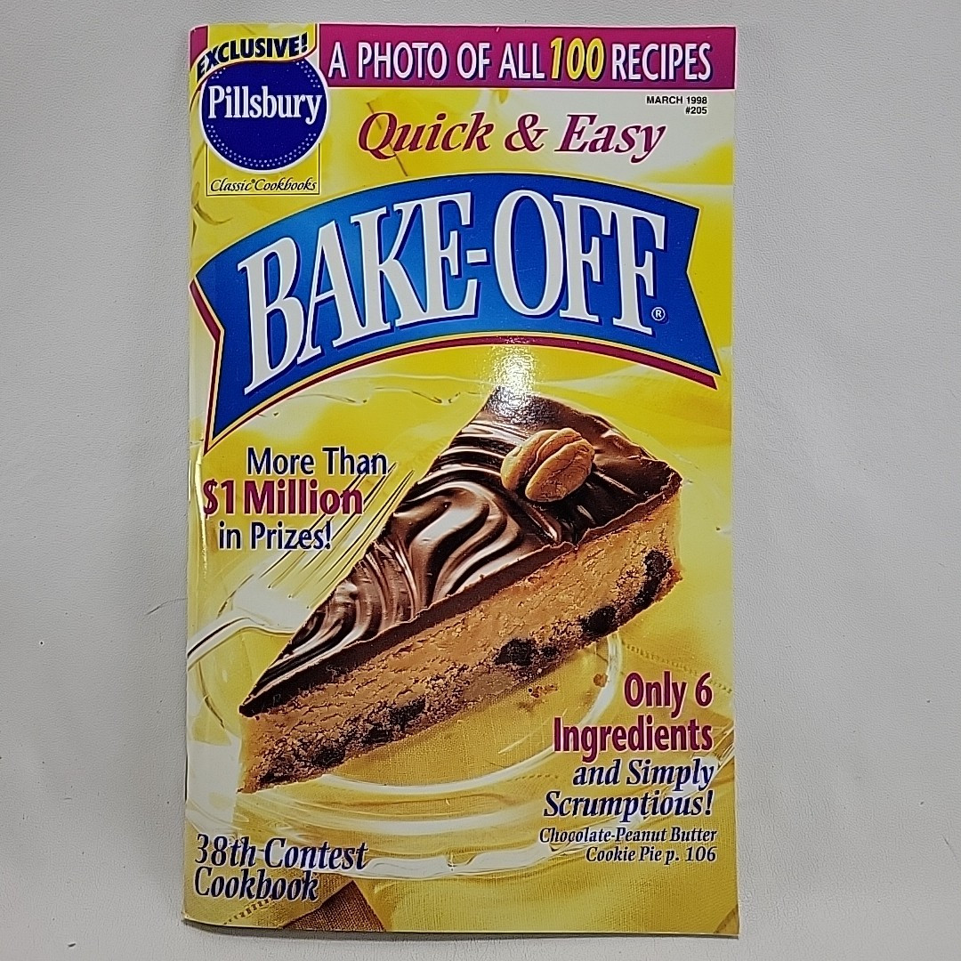 1998 March, Pillsbury Classic Cookbooks #205 „Quick & Easy BAKE-OFF“ Contest #38