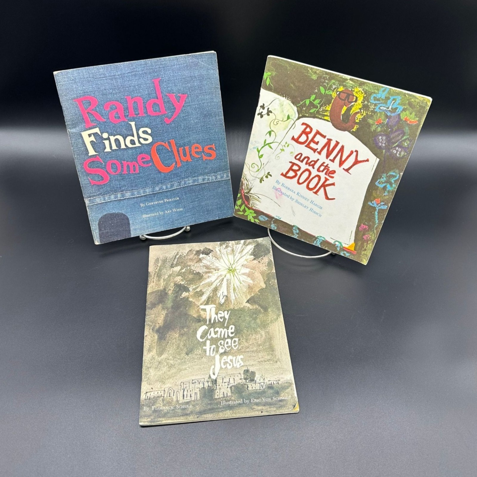 Vintage Kids Books 60s Paperbacks United Church Press Jesus Benny Randy Children