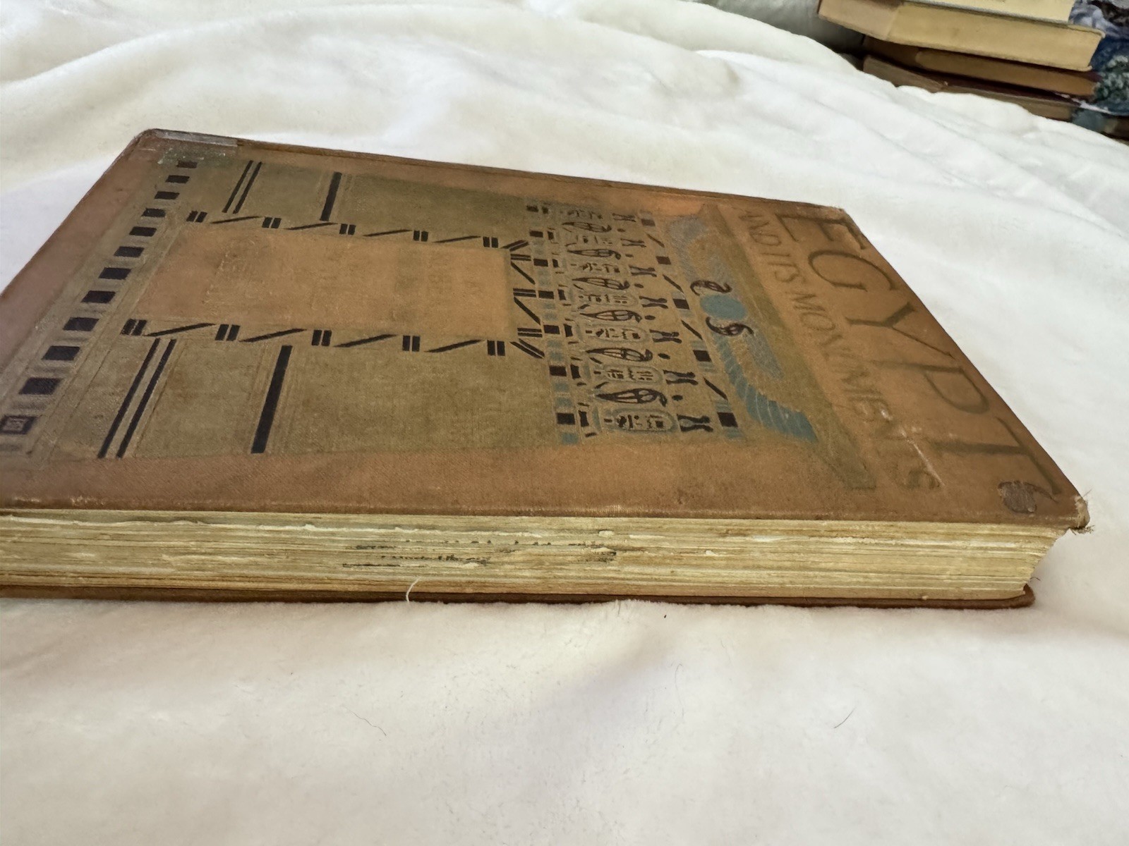 1923 Egypt and Its Monuments Robert Hichens Jules Guerin Illustrated Hardcover
