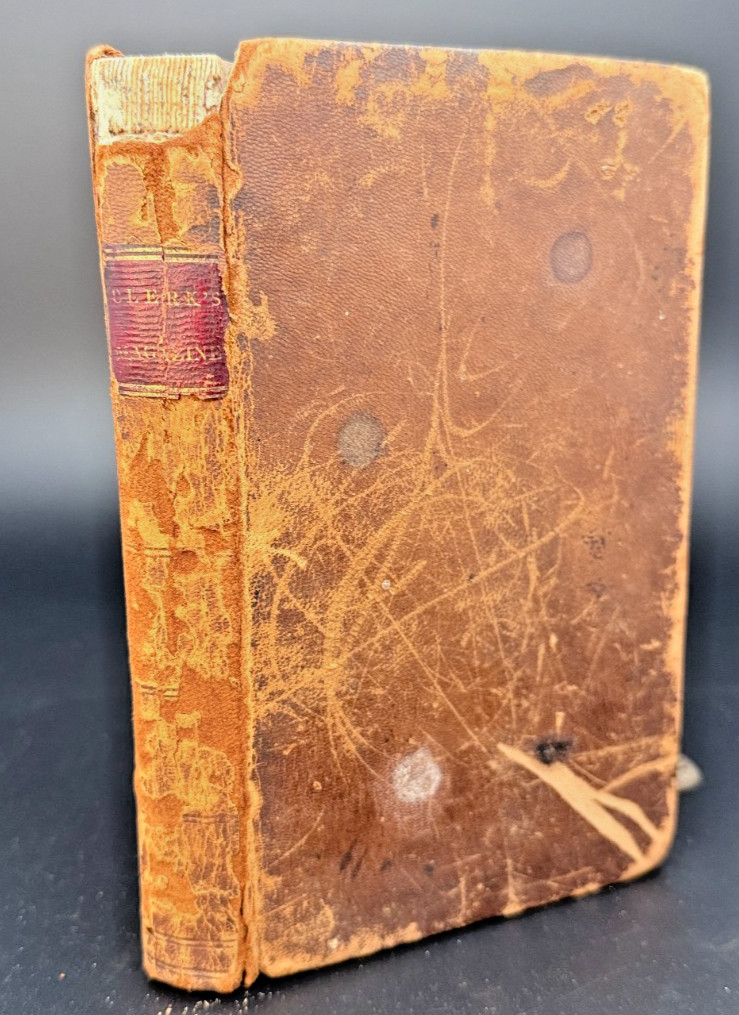 1812 Clerk’s Magazine 4 Ed Websters Skinners US Constitution Law Book Albany NY