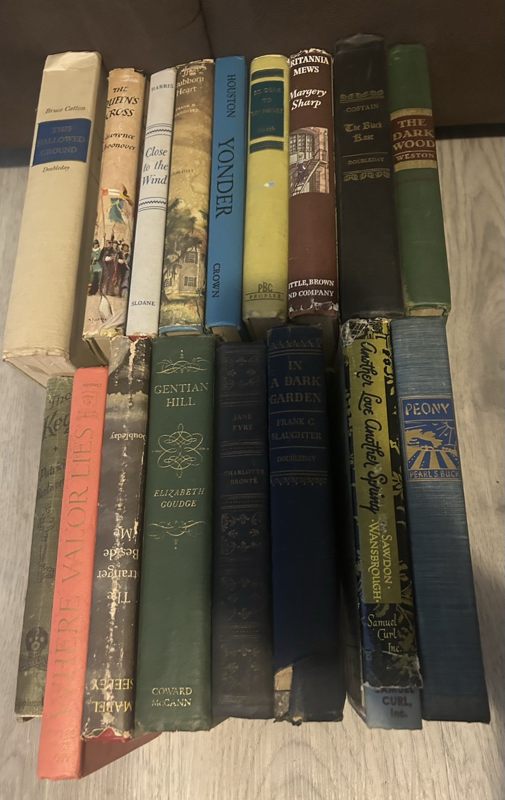 Vintage Assorted Hardback Book Lot of 17 1940s/1950s
