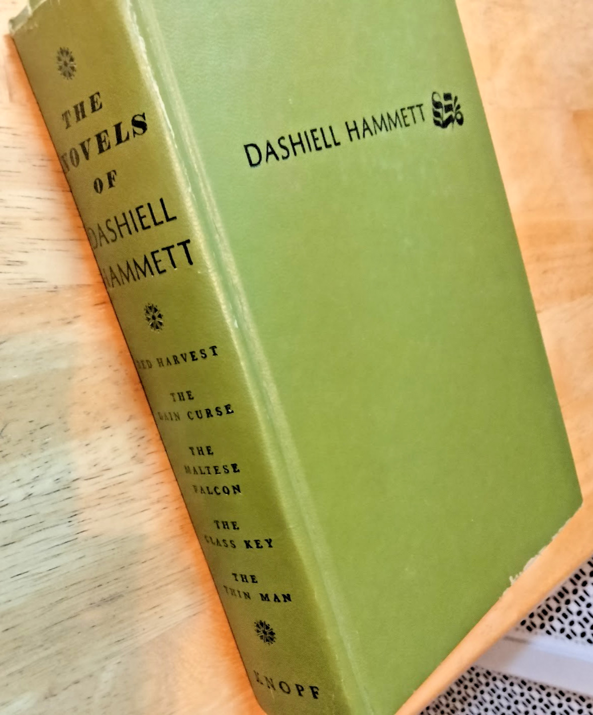 The Novels of Dashiell Hammett First Edition 1965 Hardcover