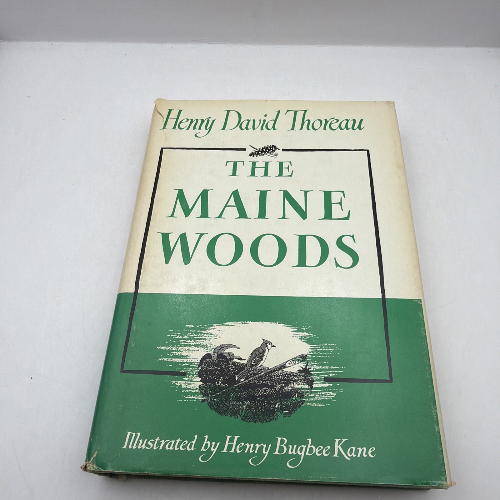 The Maine Woods Henry David Thoreau HC/DJ Bramhall House Illustrated Kane