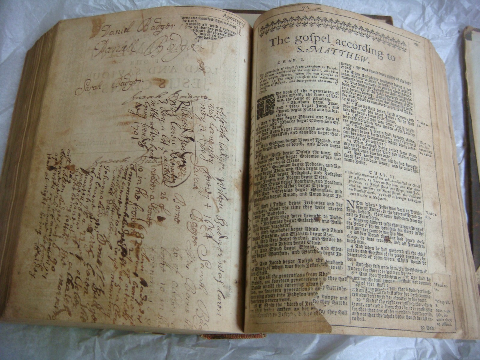 1639 The Holy Bible the Old Testament & the New Thomas Buck Roger Daniel