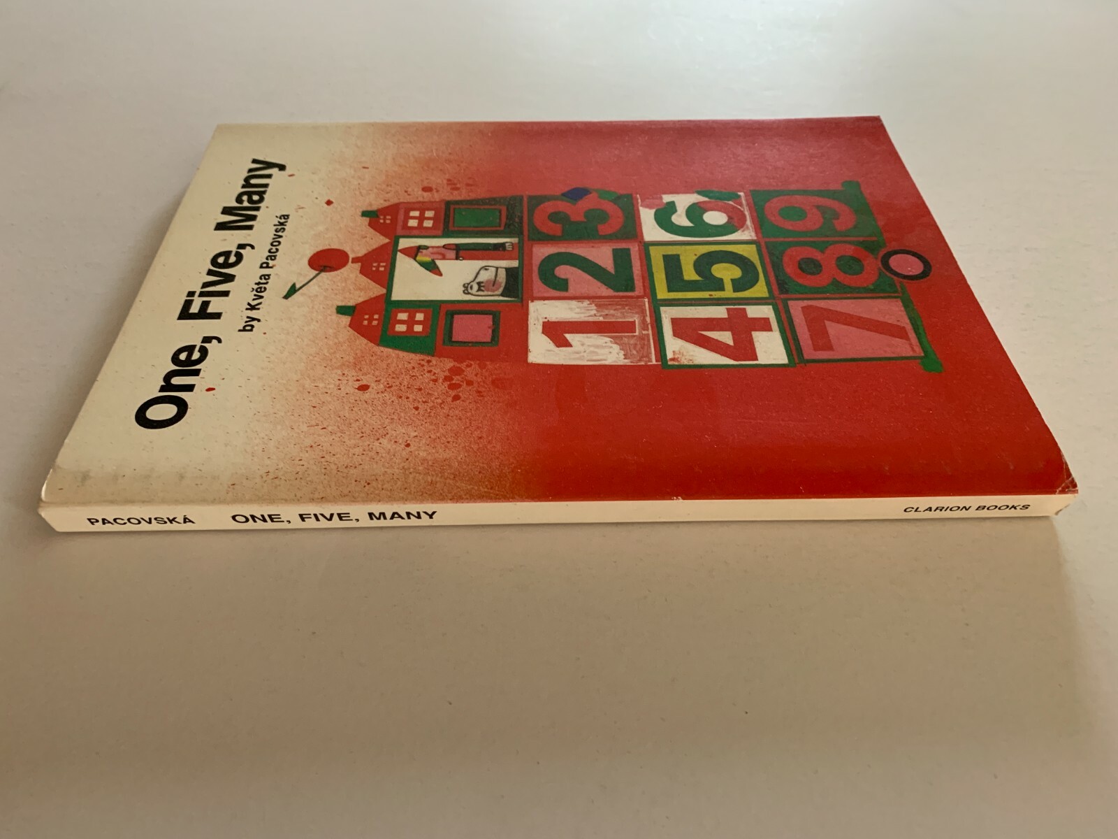 Kveta Pacovska, One, Five, Many, Clarion Books, First Printing, 1990