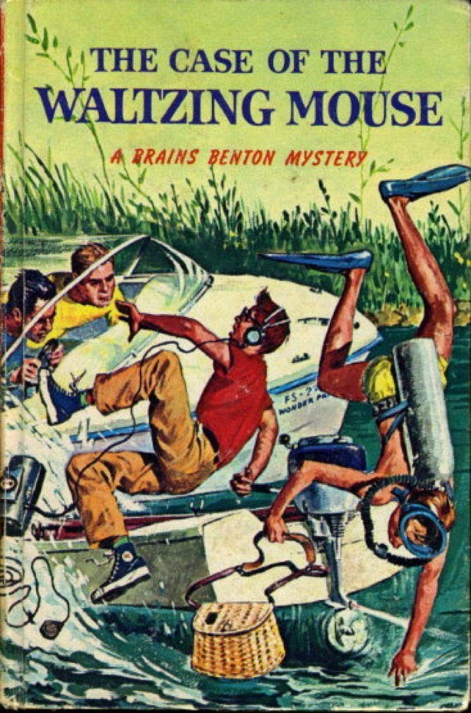 The Case Of The Waltzing Mouse : A Brains Benton Mystery 1961 Whitman. #220