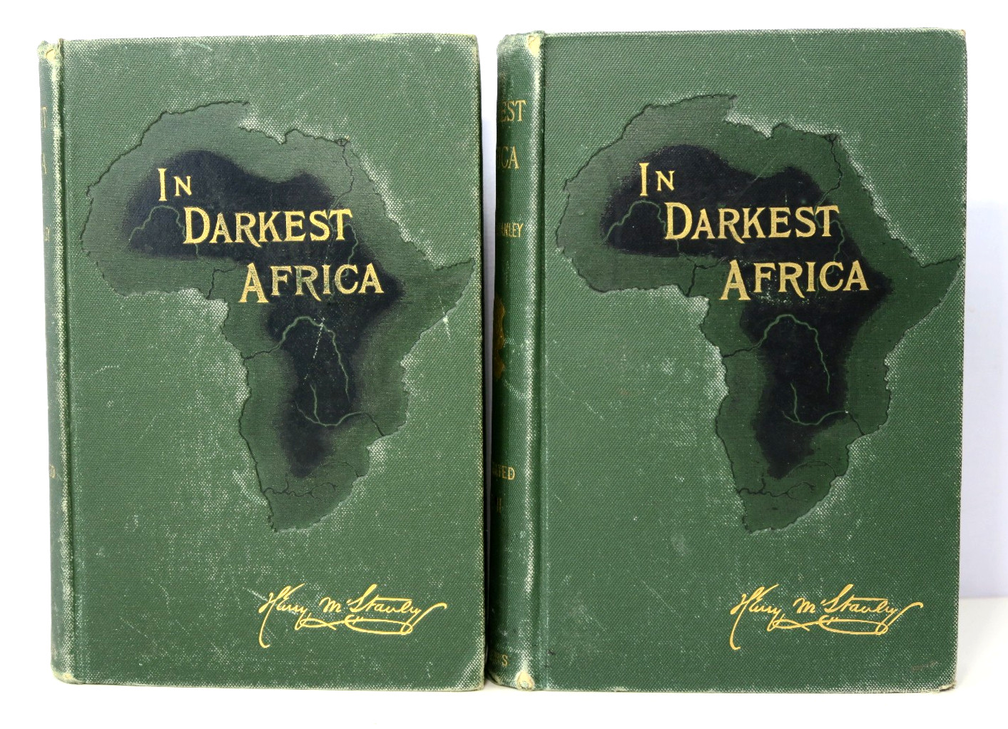 In Darkest Africa The Quest, Rescue, and Retreat Henry M. Stanley – 2 Vol 1890