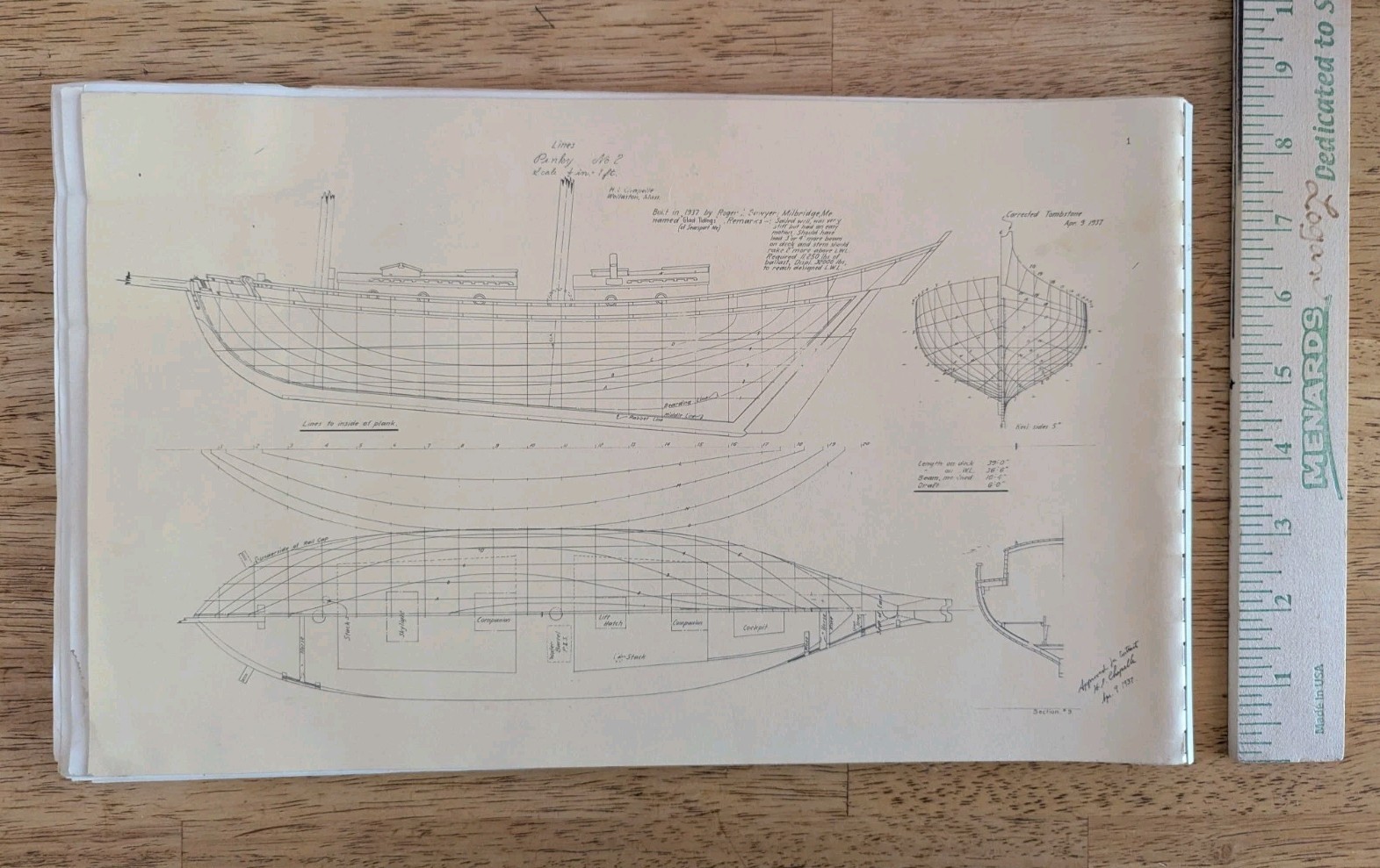 Smithsonian Institution Historical Maritime Ship Plan List Catalog Ordering Info
