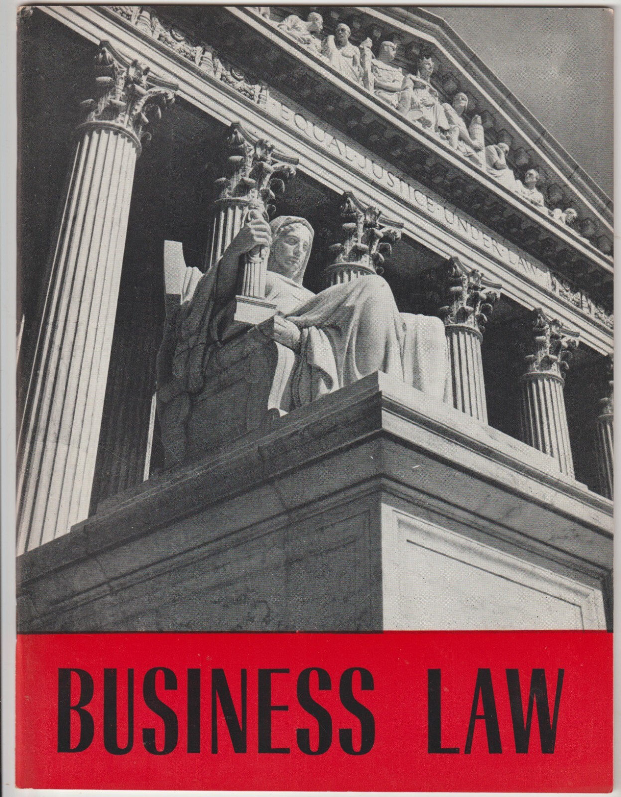 1962 BRITANNICA Business Law Home Reading Guide Booklet 40 Pages