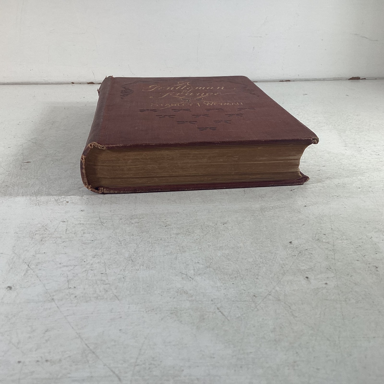 A Gentleman of France by Stanley J. Weyman 1896 Hardcover – Longmans, Green & Co