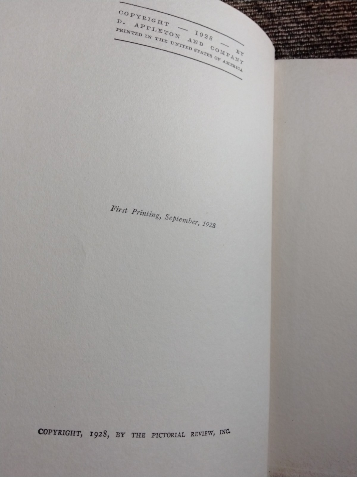The Children by Edith Wharton, 1928 HC, 1st Edition, 1st Printing