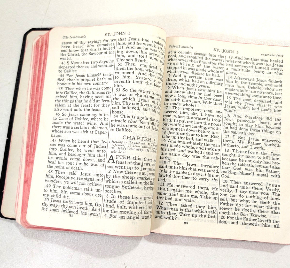 New Testament LARGE TYPE King James Version KJV Mormon LDS Primary World Publish
