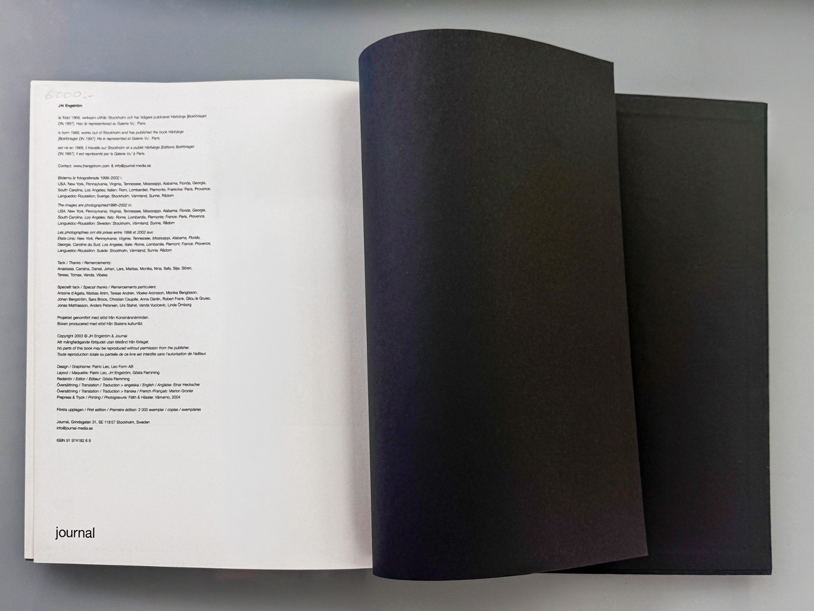 JH Engstrom Trying to Dance First Edition 2003 Photobook Journal Parr Badger