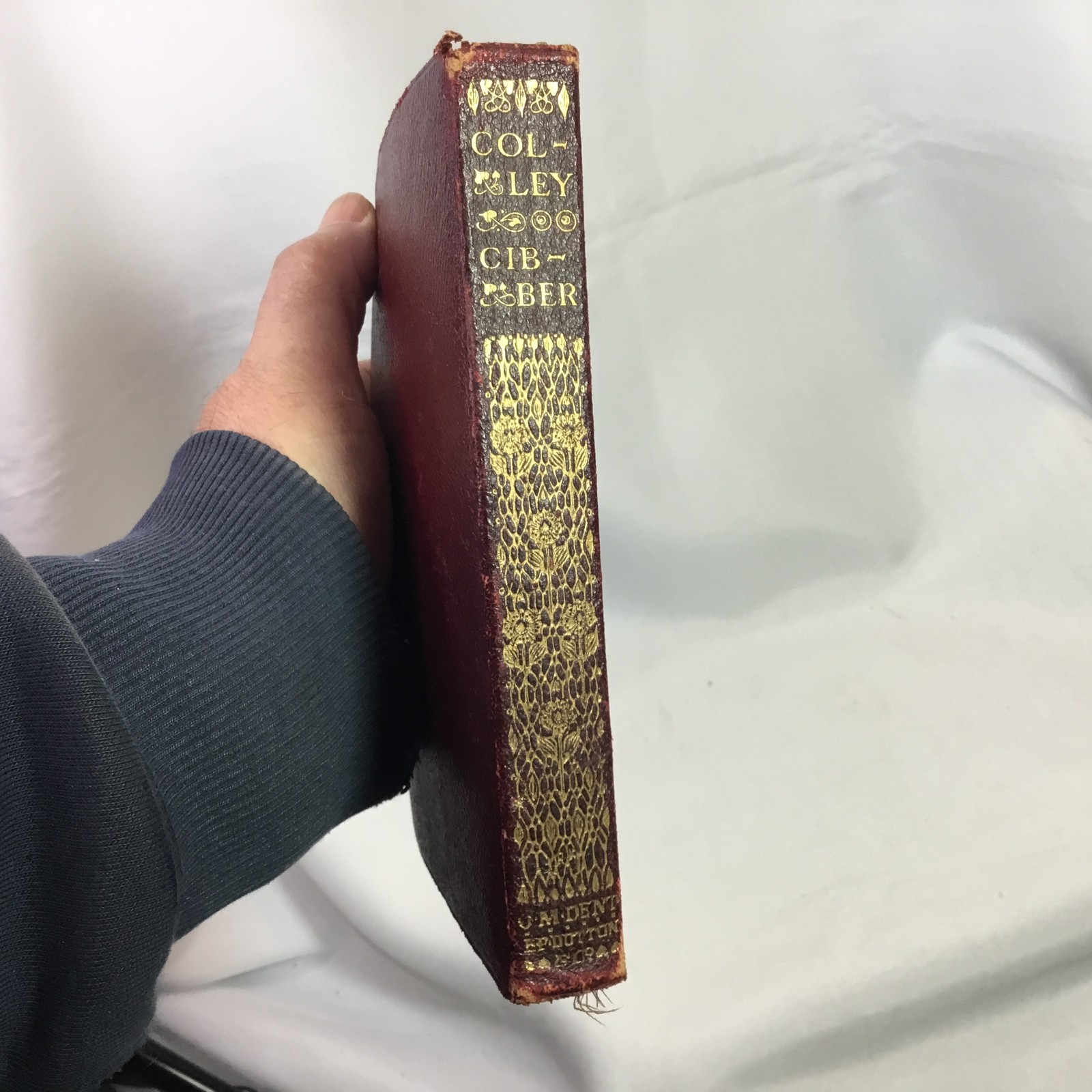 An Apology For His Life Colly Cibber Leather Bound 1909 J M Dent Ernest Rhys