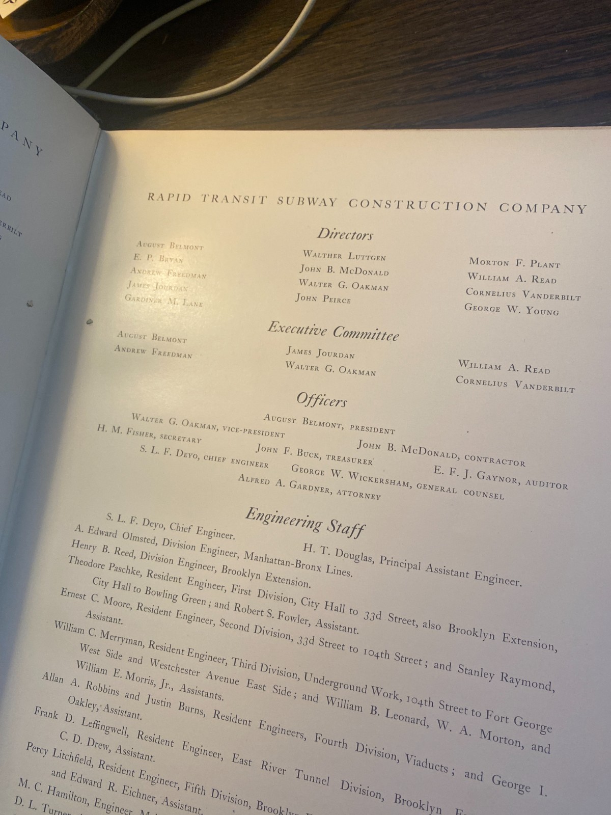 1904 Interborough Rapid Transit – 1st Ed Presentation Copy Rare NYC Subway Book