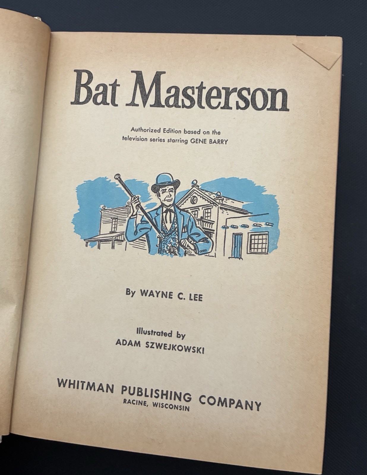 LOT of 3 WHITMAN Western TV Books: Maverick, Bat Masterson, Have Gun Will Travel