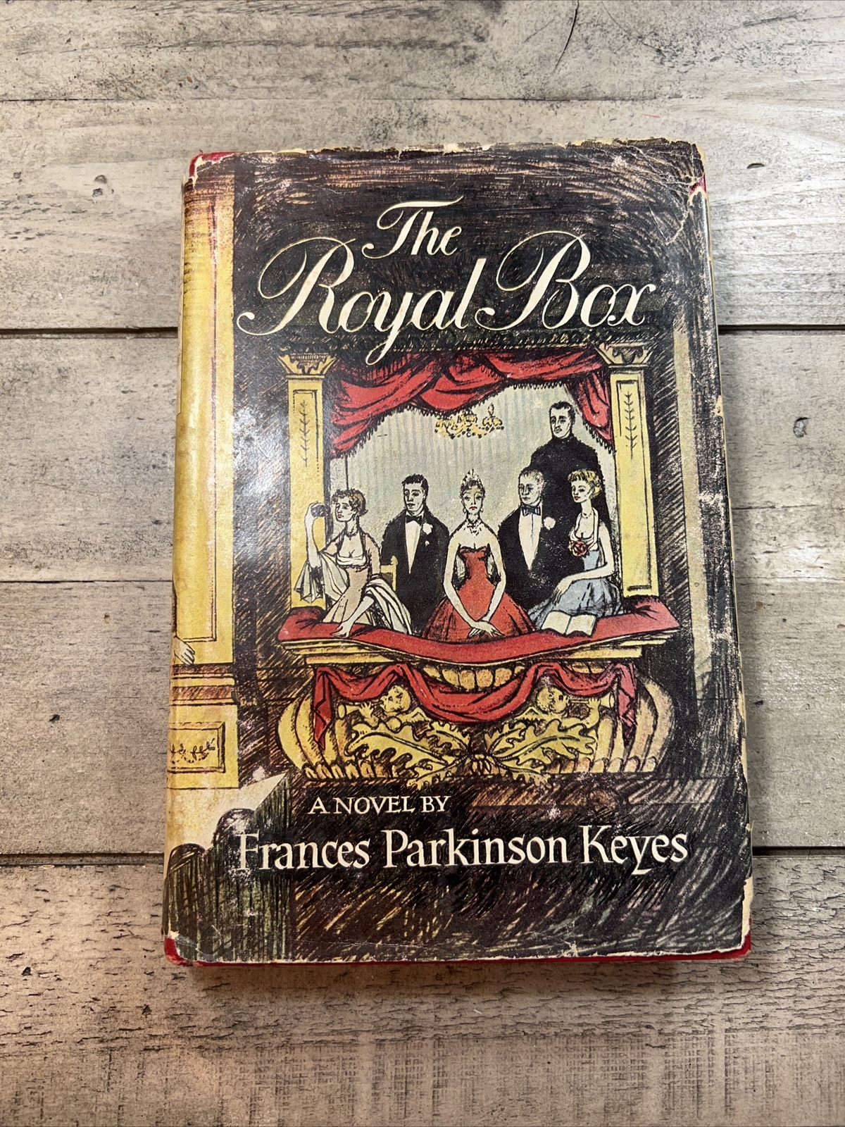 1954 Antique American Fiction Story Book „The Royal Box“