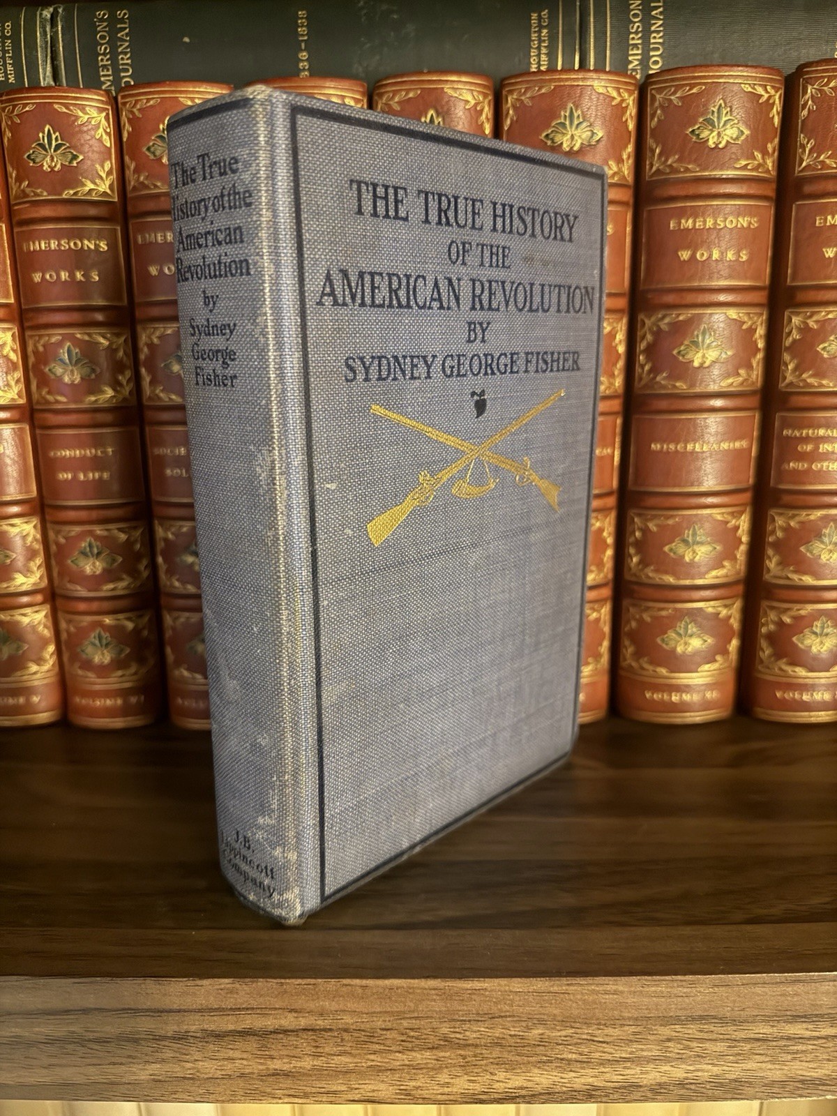 The True History Of The American Revolution Sydney Fisher Hardcover 1902