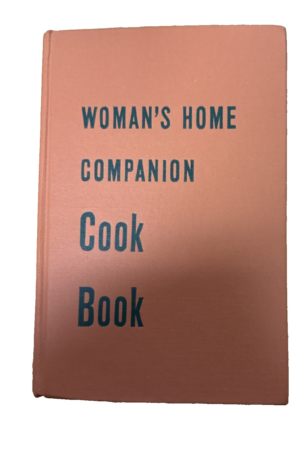 Cook Book Woman’s Home Companion recipes 1946 HC Meal food photographs 950 pages