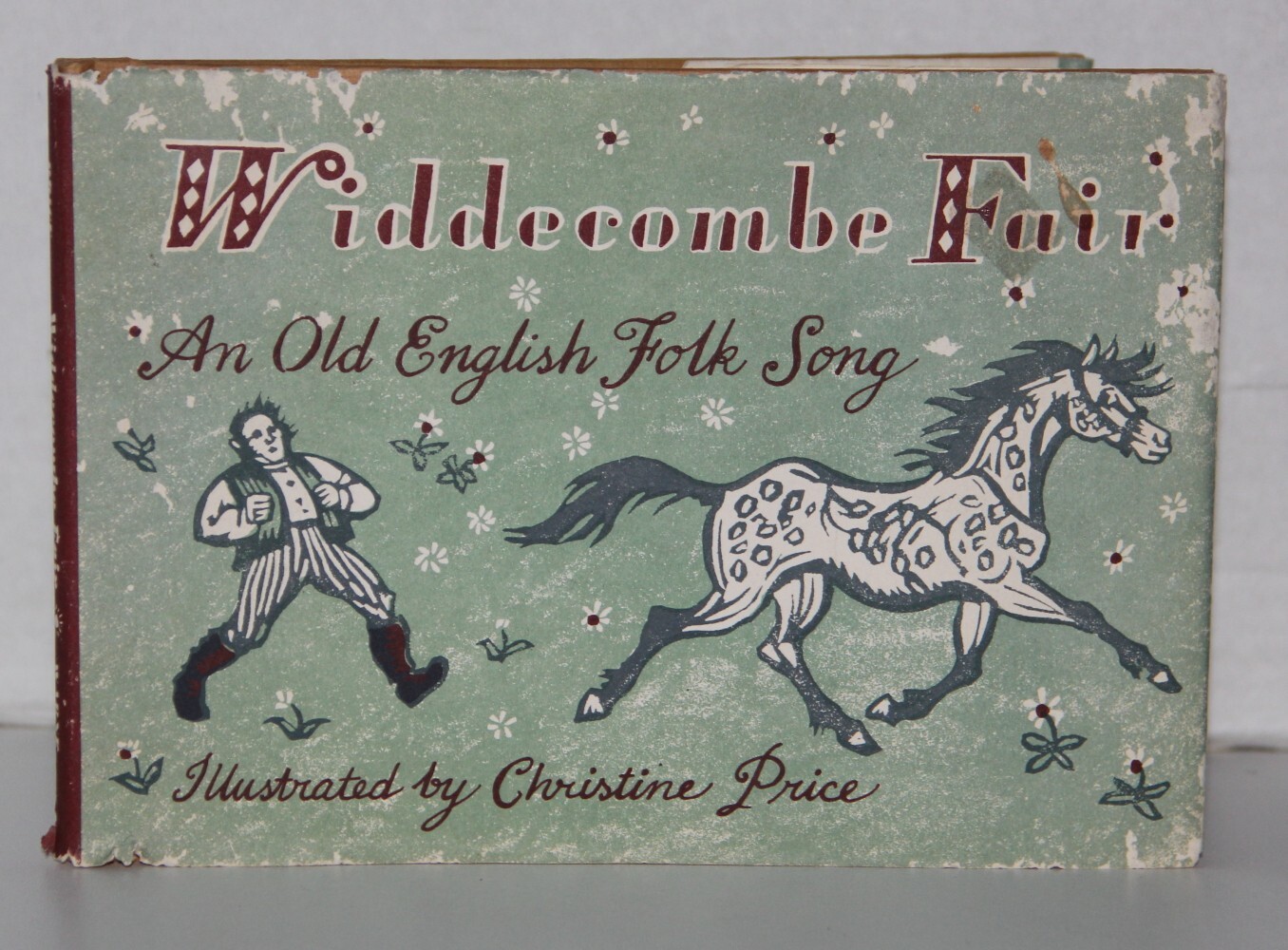 Widdecombe Fair Illustrated Christine Price 1968 Dust jacket