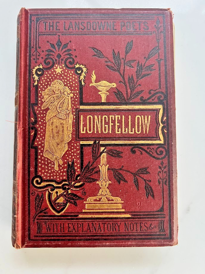 1873 Longfellow – Poetical Works – Lansdowne Poets – Frederick Warne – Victorian