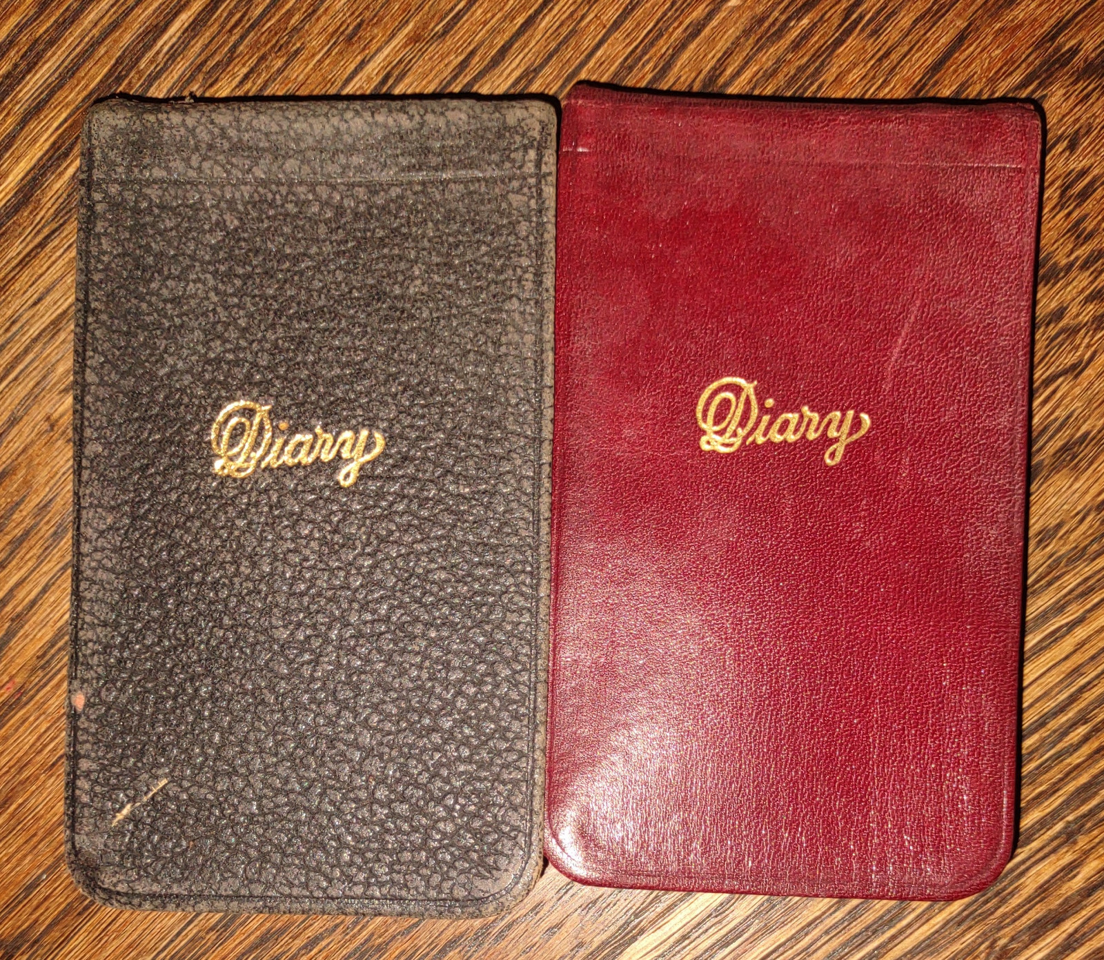 1938 1939 Miniature Diary Journal, Two, Ohio State University, Columbus, Carter