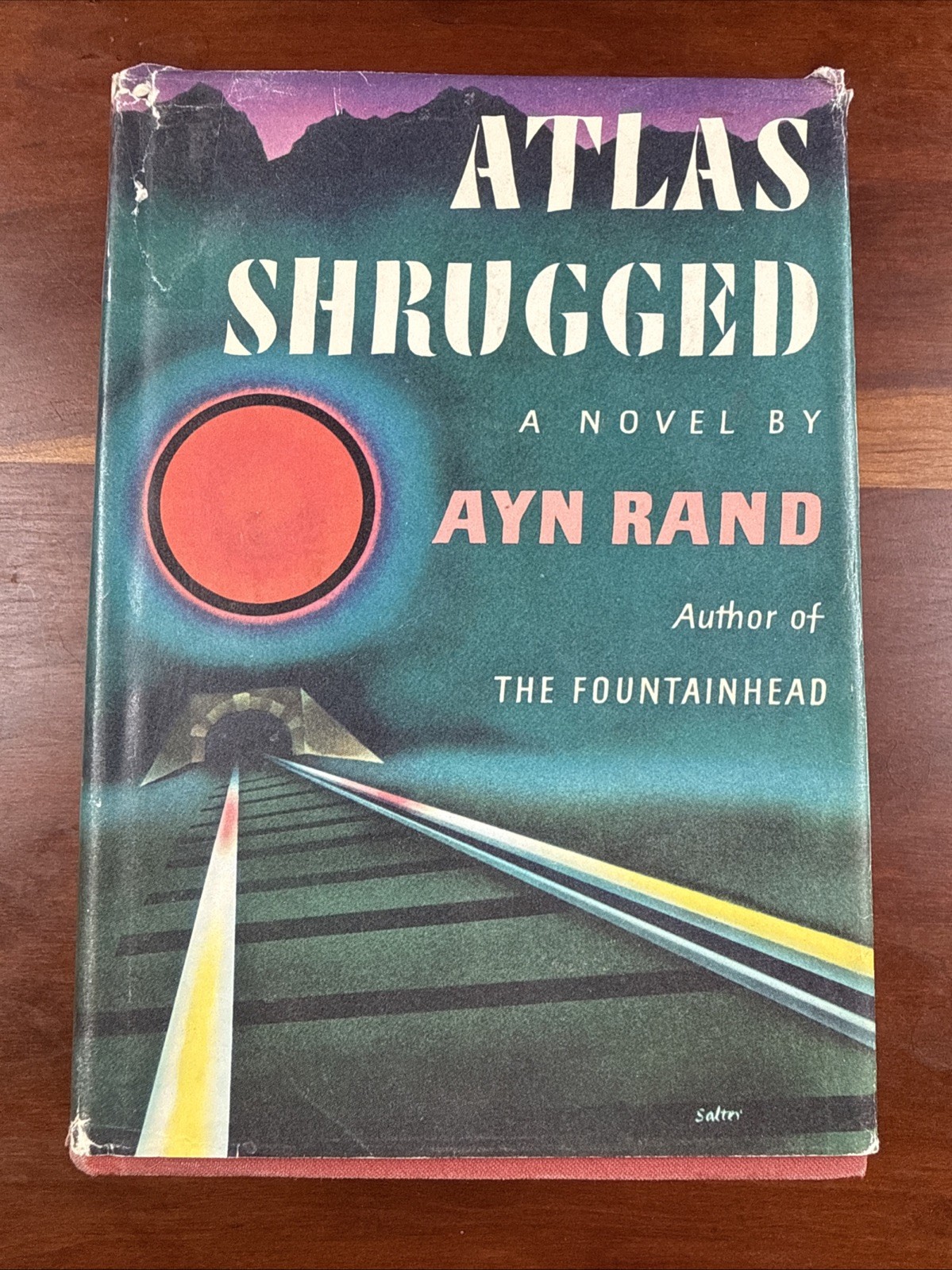 ATLAS SHRUGGED Ayn Rand 1957 First Edition 11th Printing Dust Jacket