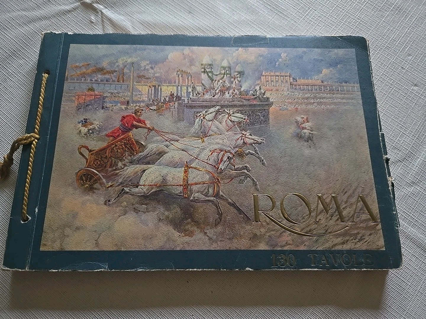 Roma Album Artistico Con 132 Tavole Cecami 1935 Rome Italy Art Pictures Vintage
