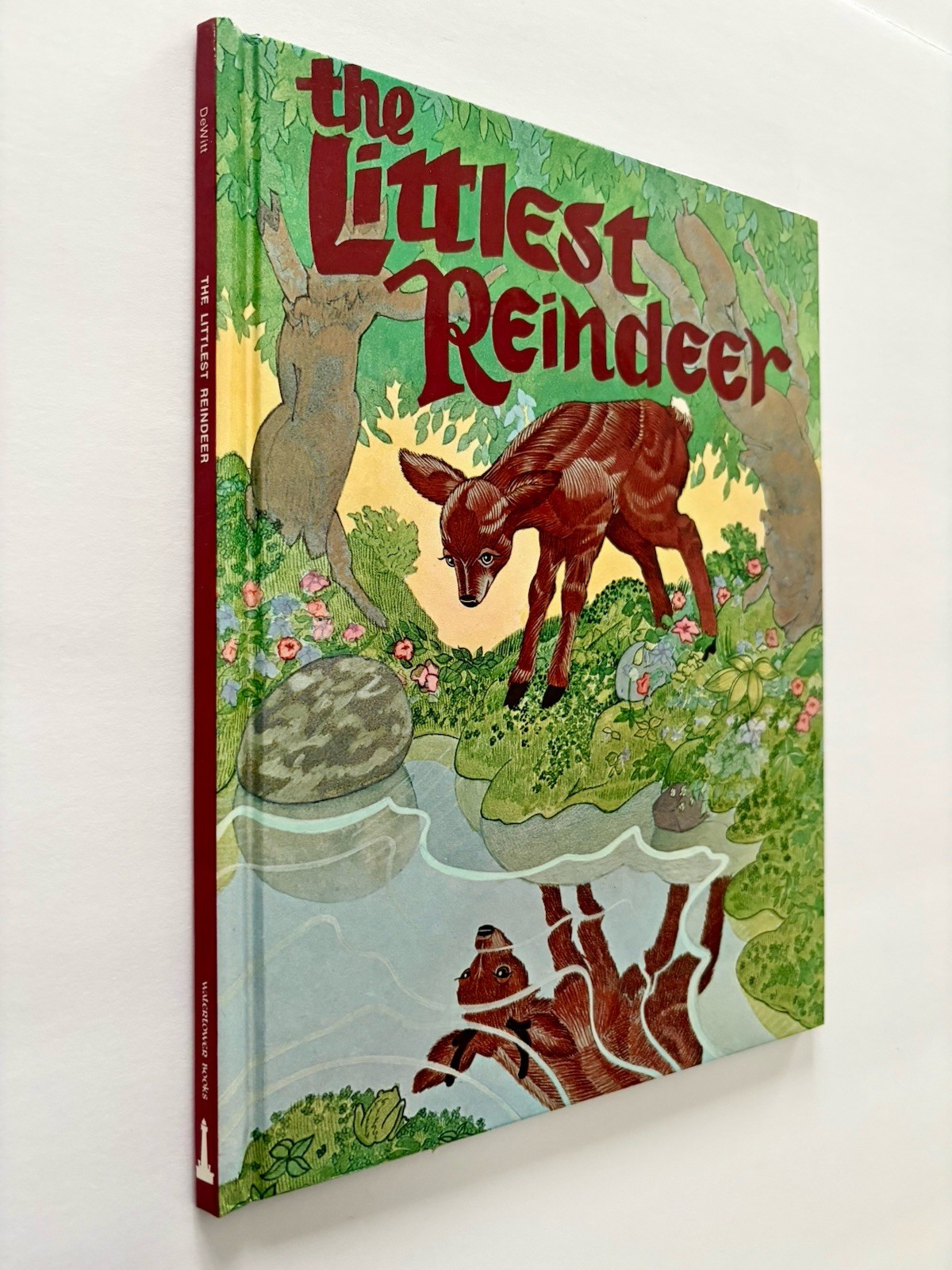 “The Littlest Reindeer” J DeWitt Illus P Erickson 1st Ed 1946 Childrens Press EC