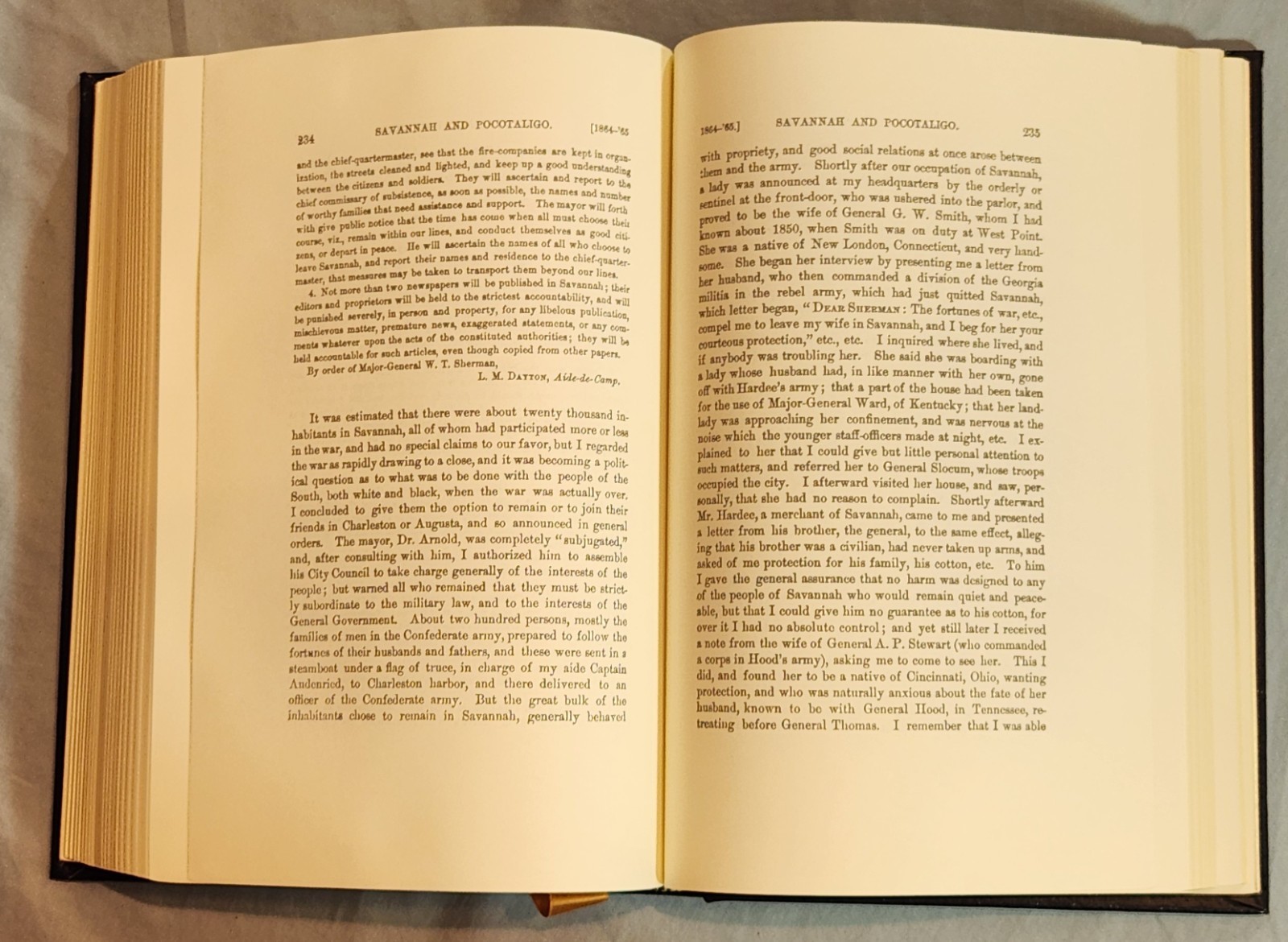 Easton Press Civil War Library: Memoirs of General William T. Sherman. Leather.