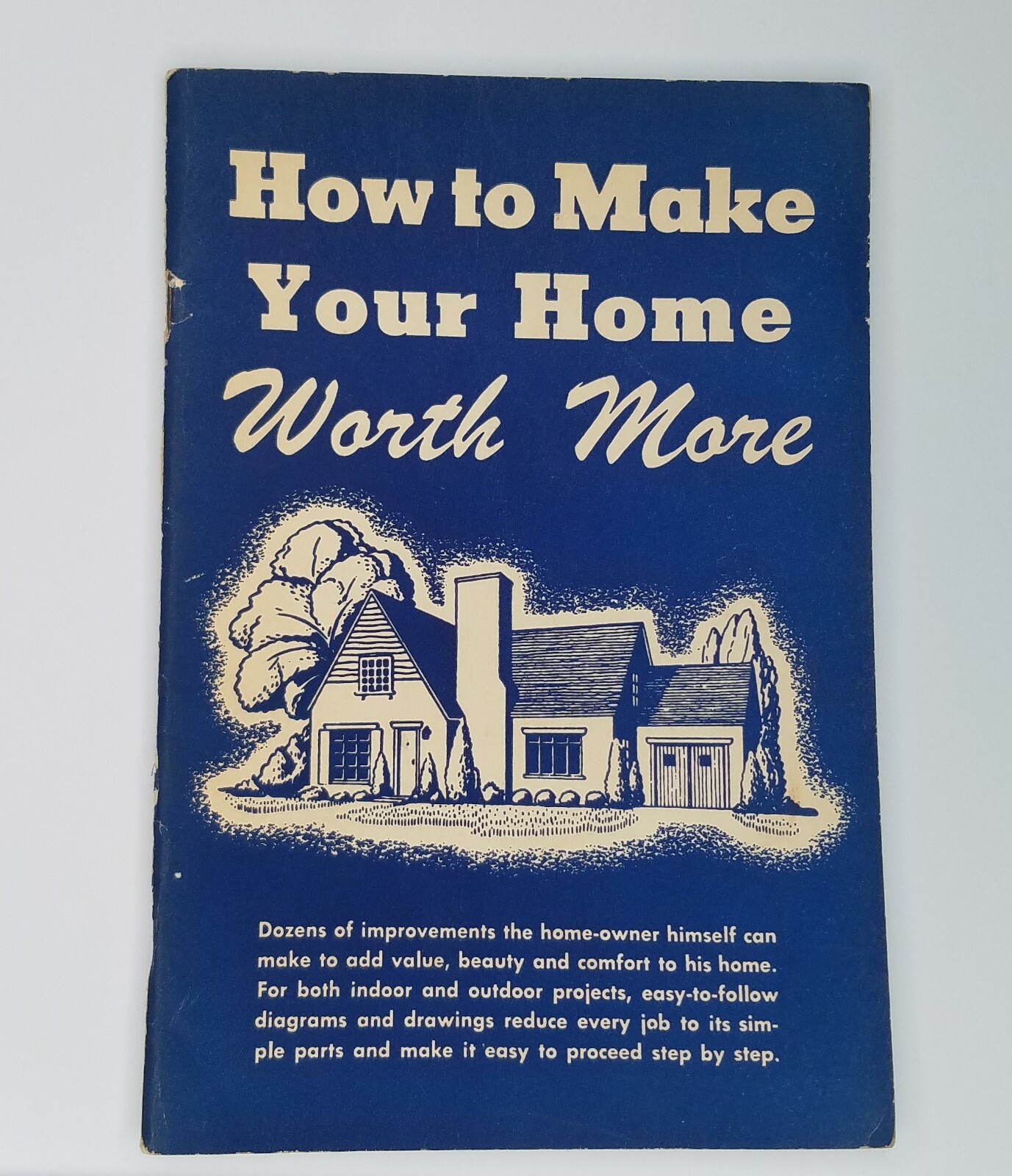 1950, Vintage How to Make your Home Worth More Emanuele Stieri, Prentice-Hall LQ