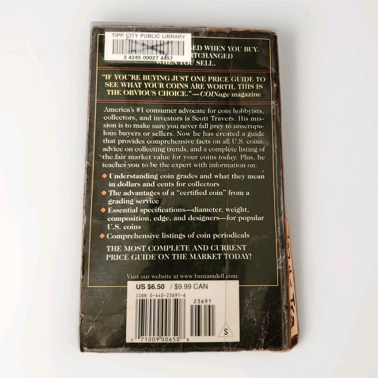 THE INSIDER’S GUIDE TO U.S. COIN VALUES 2001 By Scott A. Travers