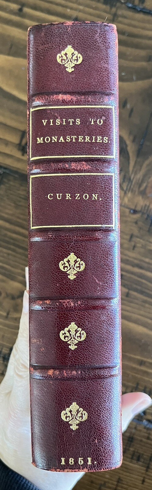 Visits to Monasteries of Levant Robert Curzon 1851 Plates Maps Egypt Antique