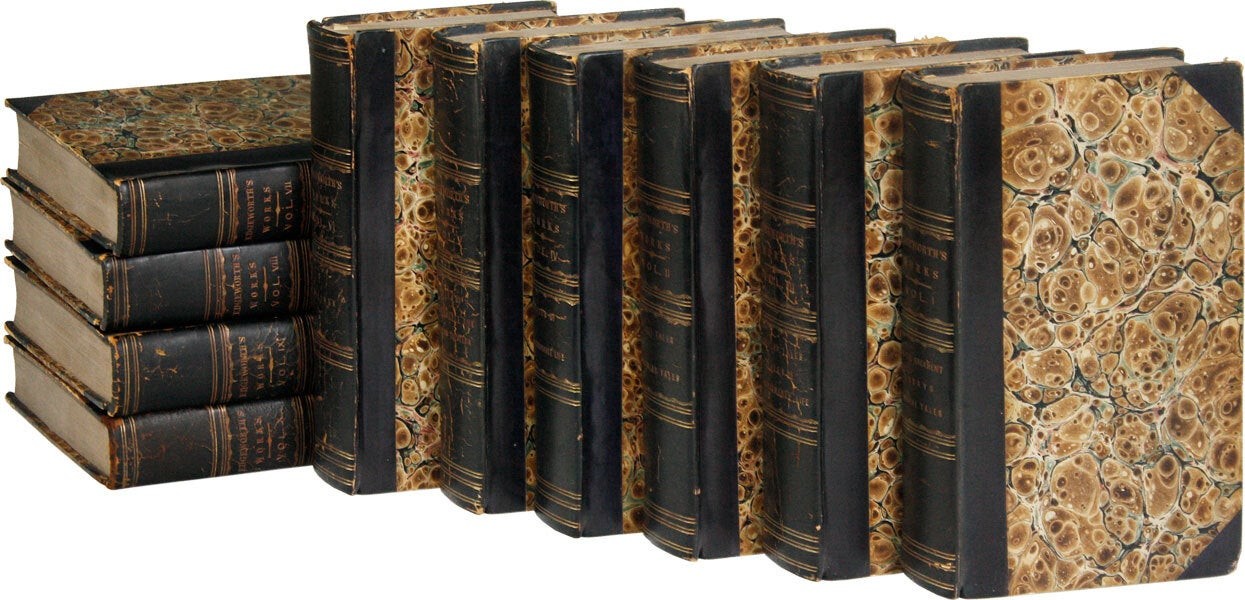 Edgeworth NOVELS & TALES Harpers Stereotype Edition 1832-34 – 10 Vols Complete