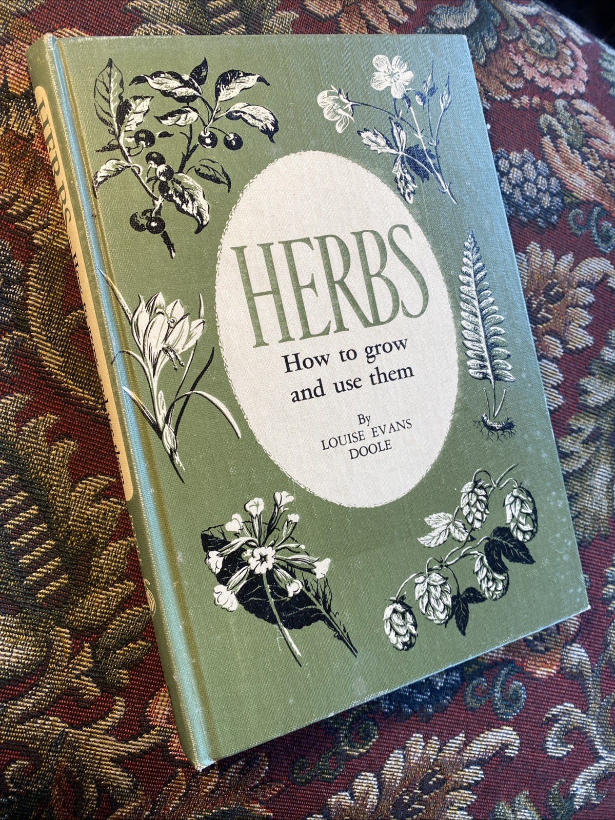 Herbs How To Grow And Use Them By Louise Evans Doole 1965 HC