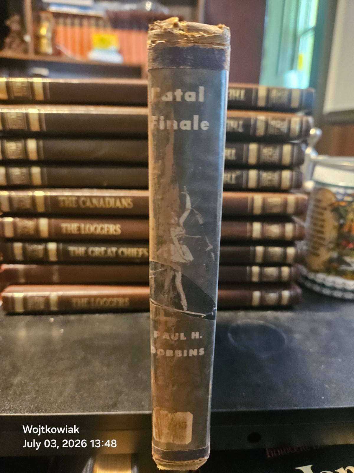 110# Fatal Finale Paul H Dobbins 1949 Phoenix Press Scarce Vintage HC