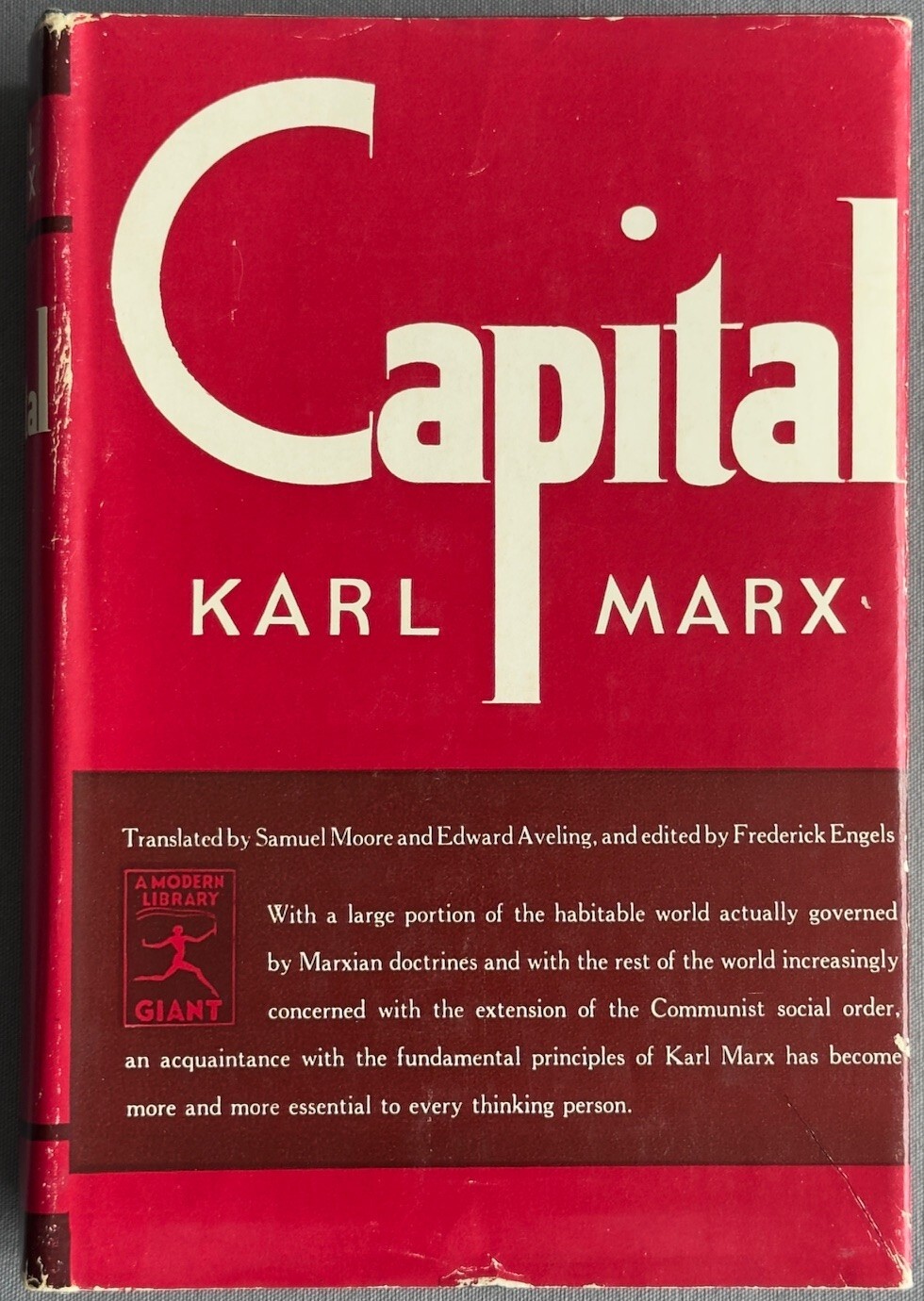 Capital by Karl Marx – 1906 – Modern Library